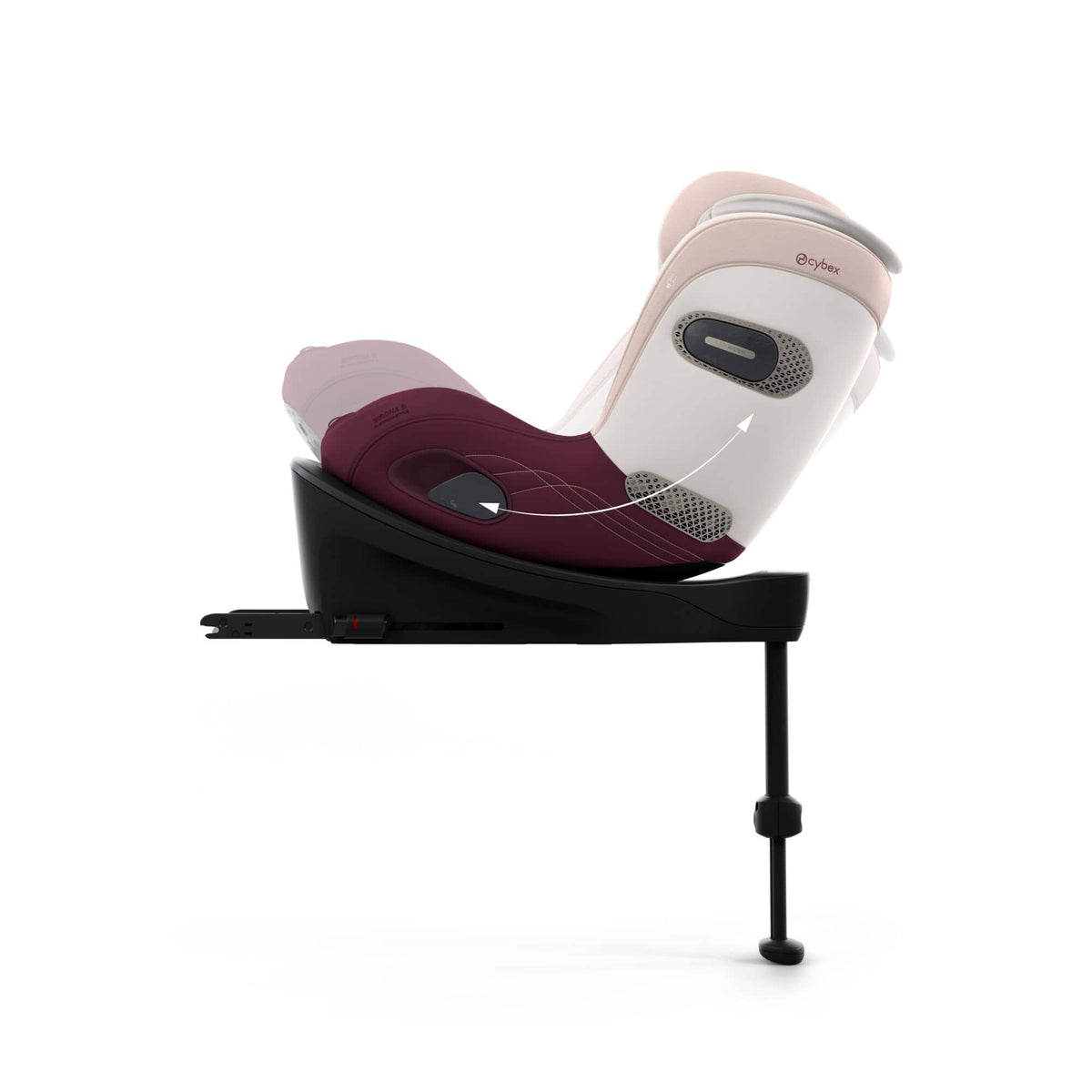 Cybex i-Size car seats Cybex Sirona S Style - Quartz Pink