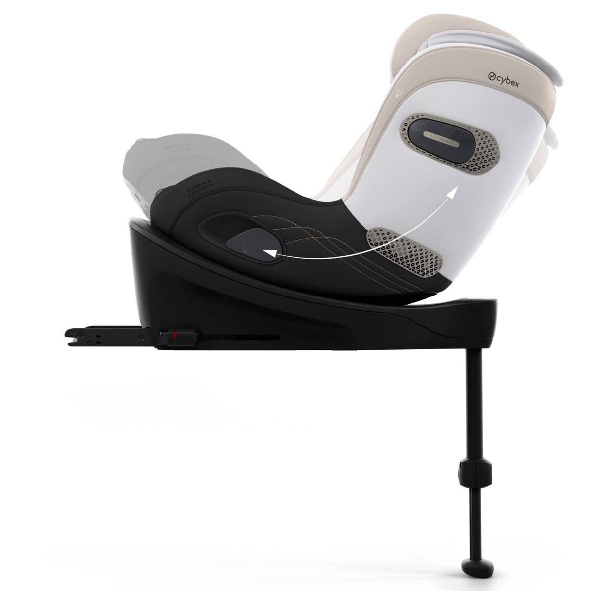 Cybex i-Size car seats Cybex Sirona Si Style - Off White 526003495