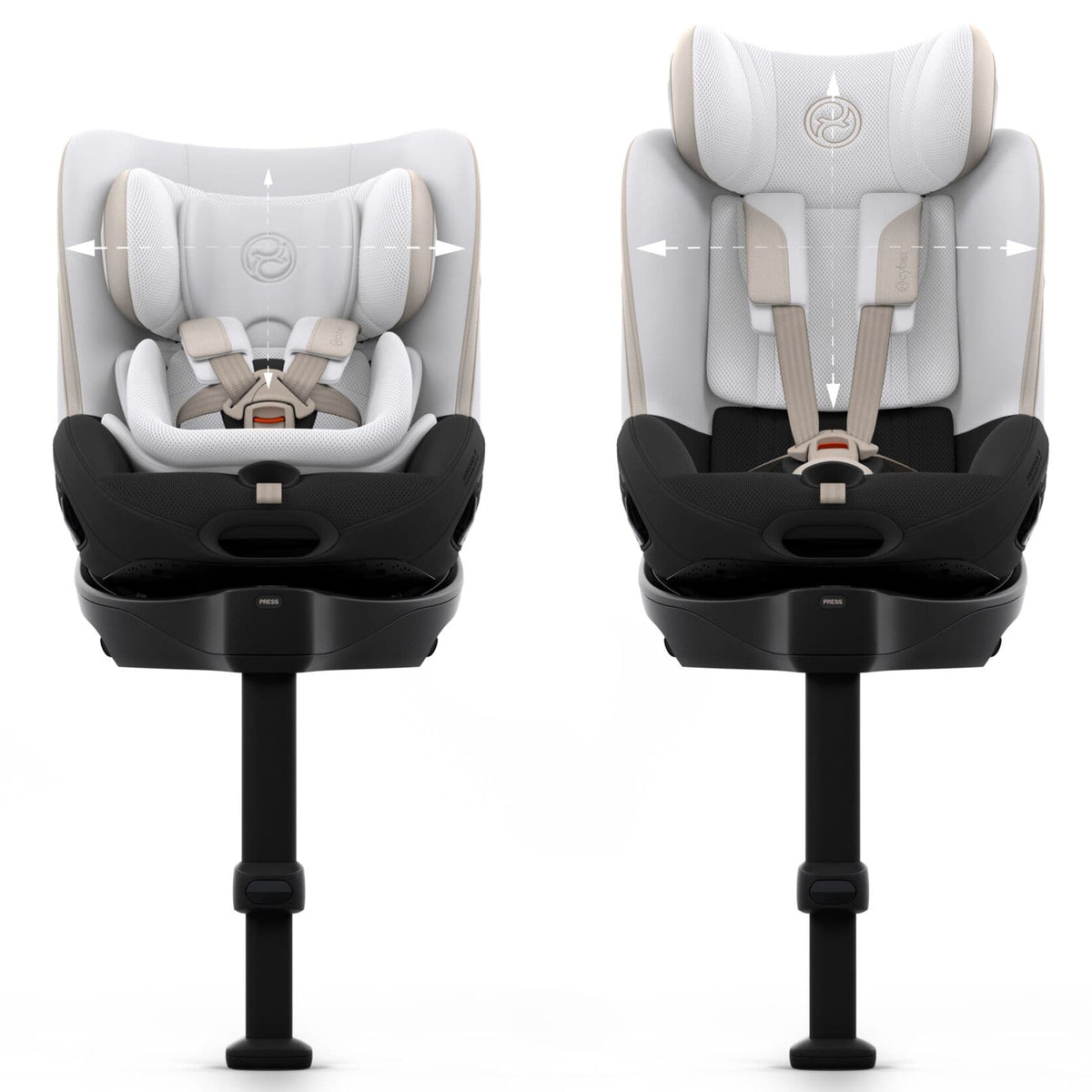 Cybex i-Size car seats Cybex Sirona Si Style - Off White 526003495