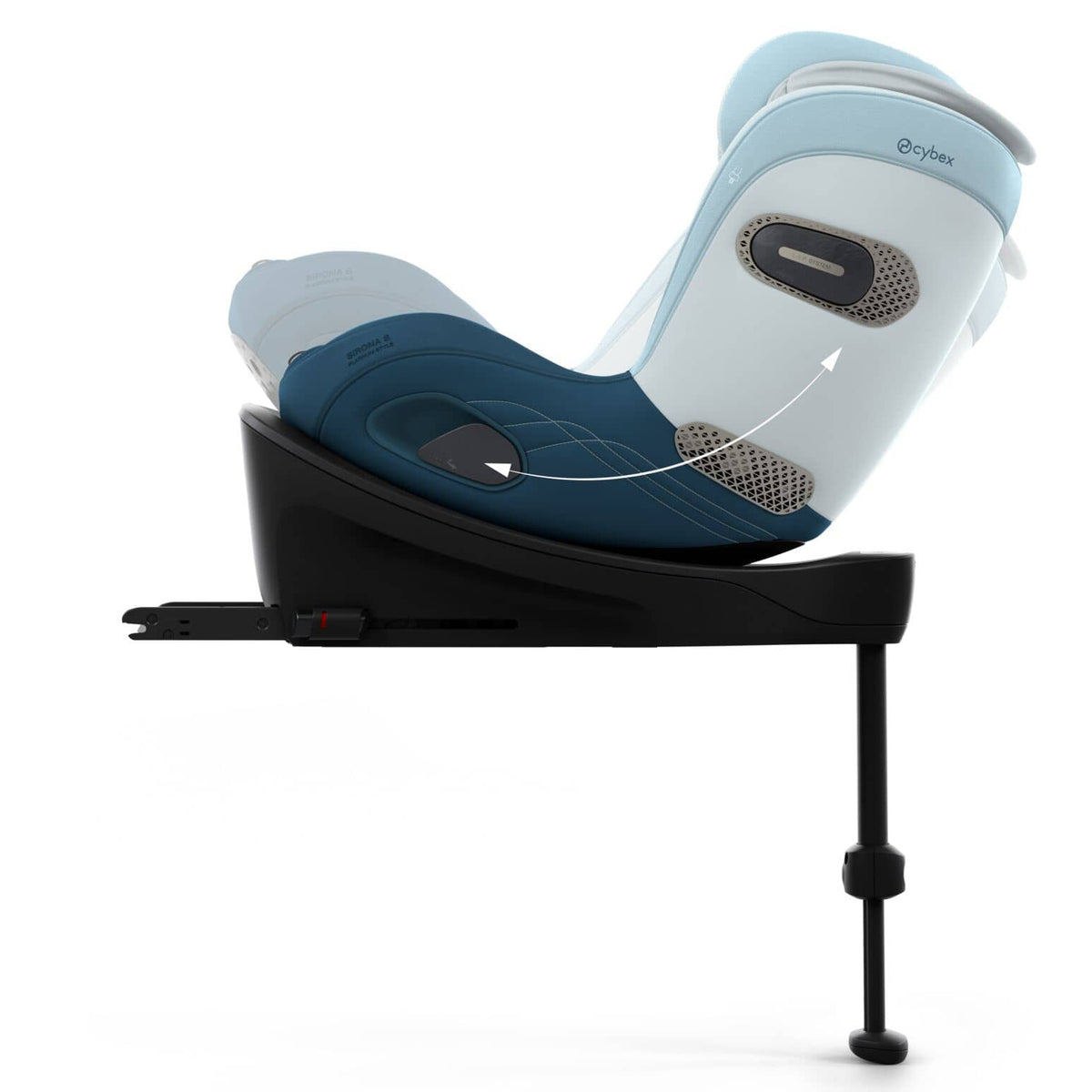 Cybex i-Size car seats Cybex Sirona Si Style - Opal Blue 526003471