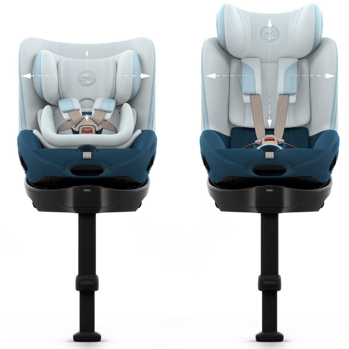 Cybex i-Size car seats Cybex Sirona Si Style - Opal Blue 526003471