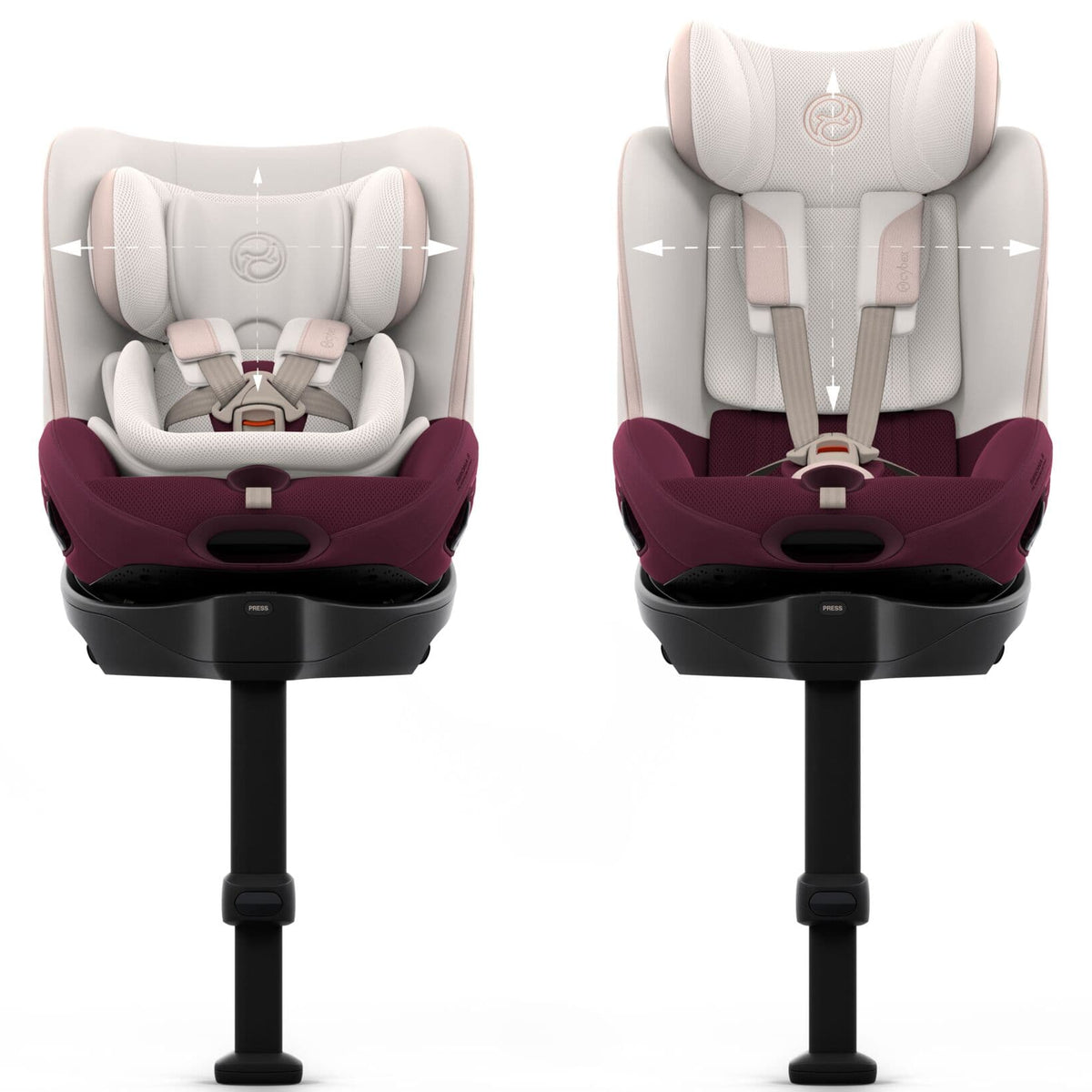 Cybex i-Size car seats Cybex Sirona Si Style - Quartz Pink 526003479