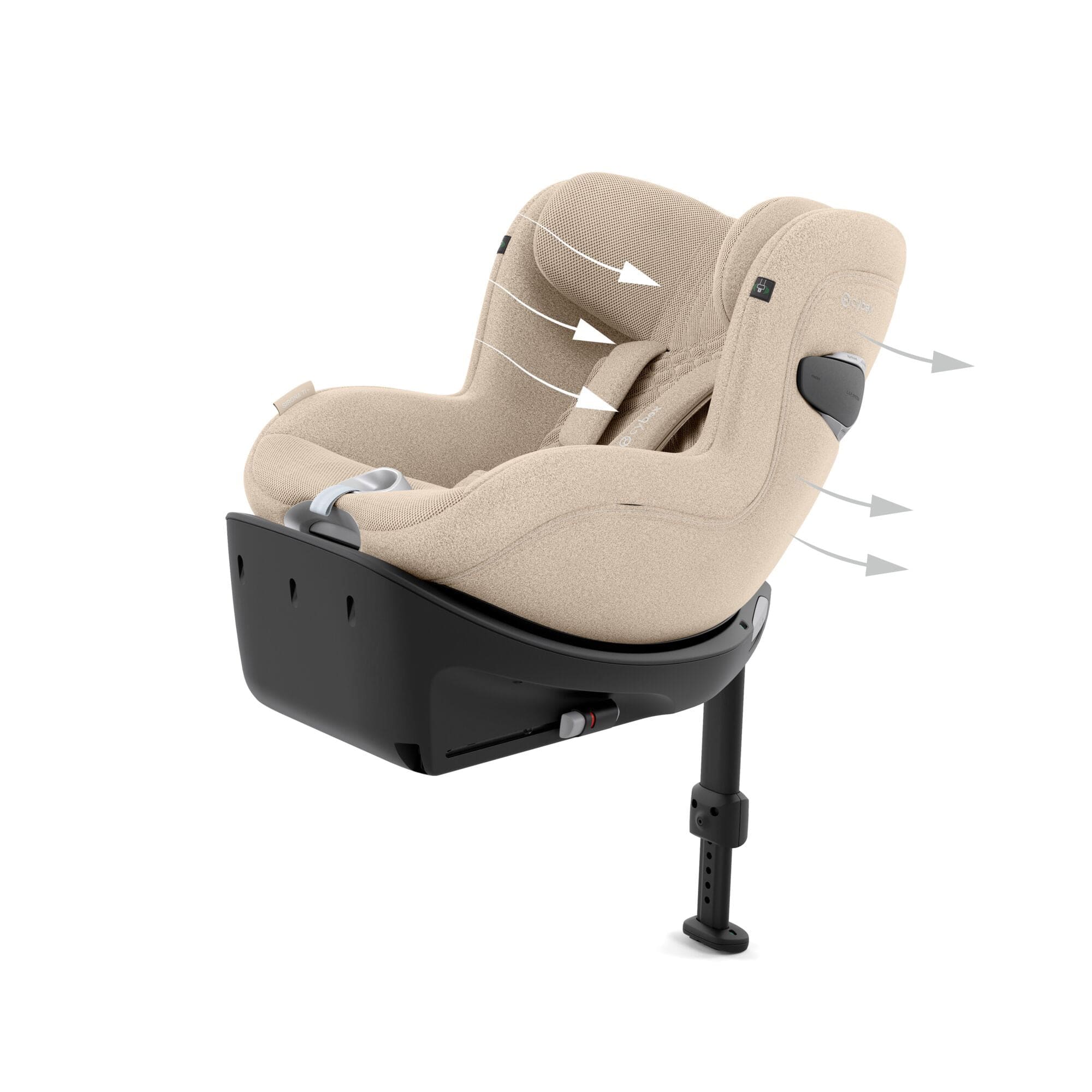 Cybex i-Size car seats Cybex Sirona Ti i-Size - Cozy Beige