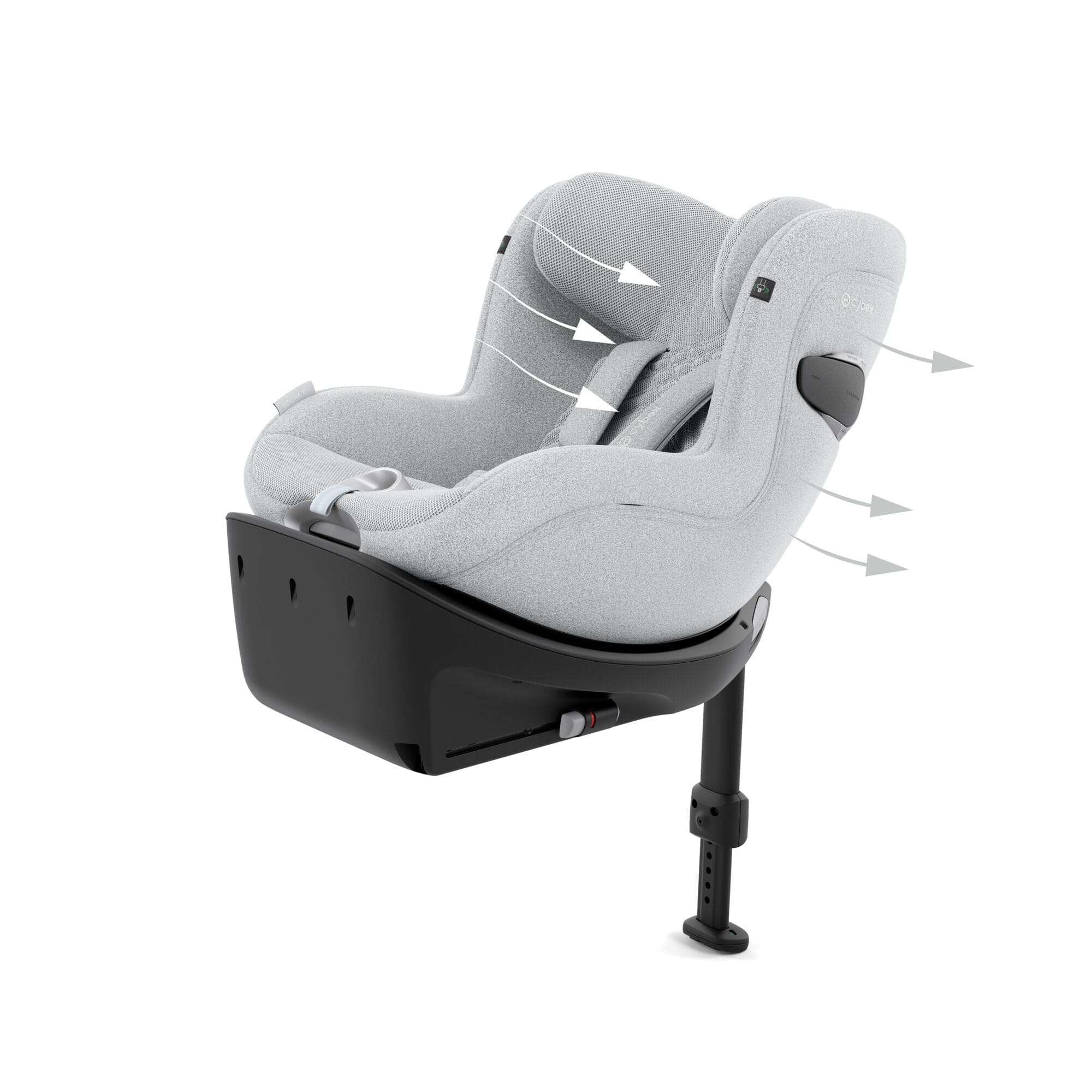 Cybex i-Size car seats Cybex Sirona Ti i-Size - Platinum White