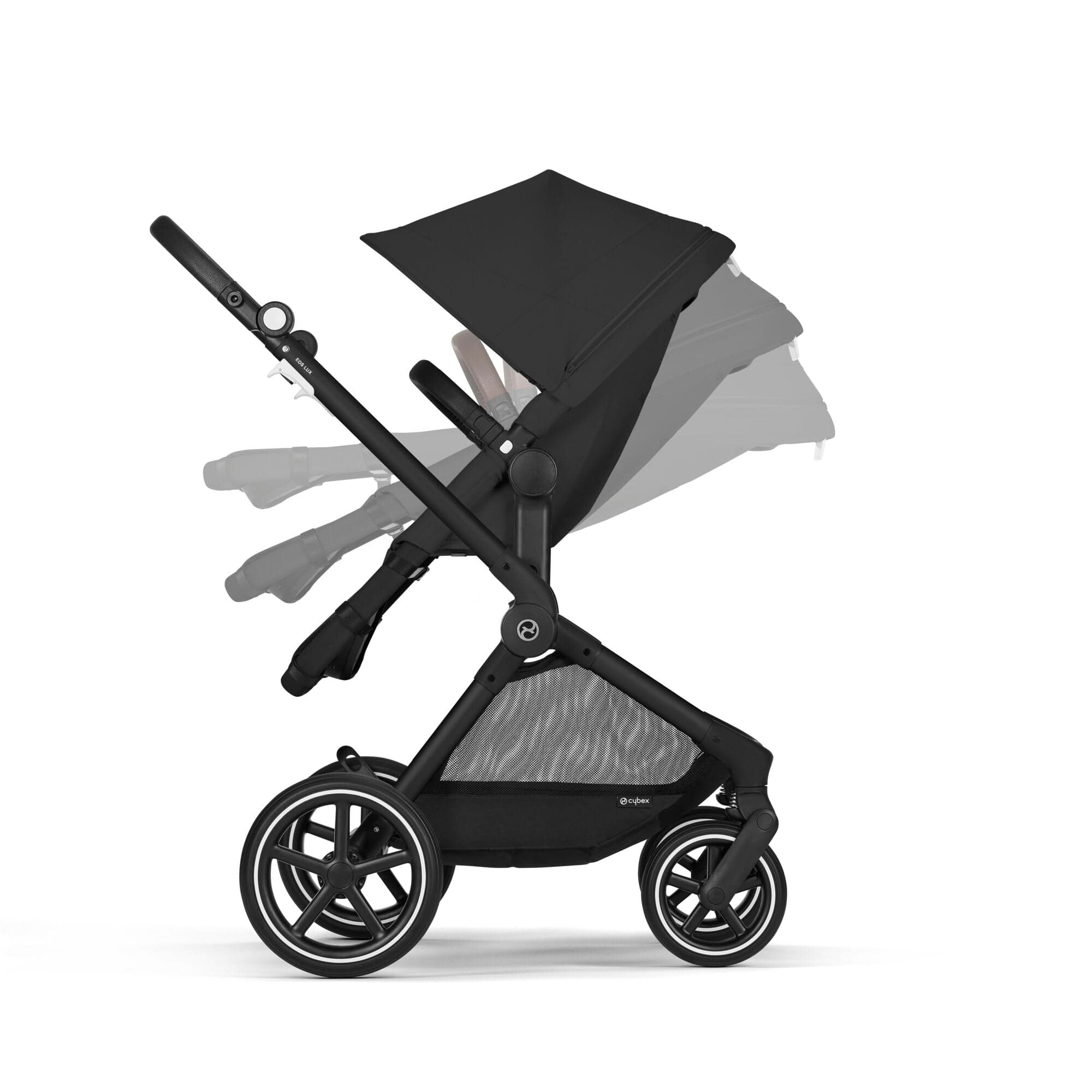 Cybex travel systems Cybex Eos Lux Comfort 9 Piece Bundle - Moon Black 14529-BLK-MOO-BLK
