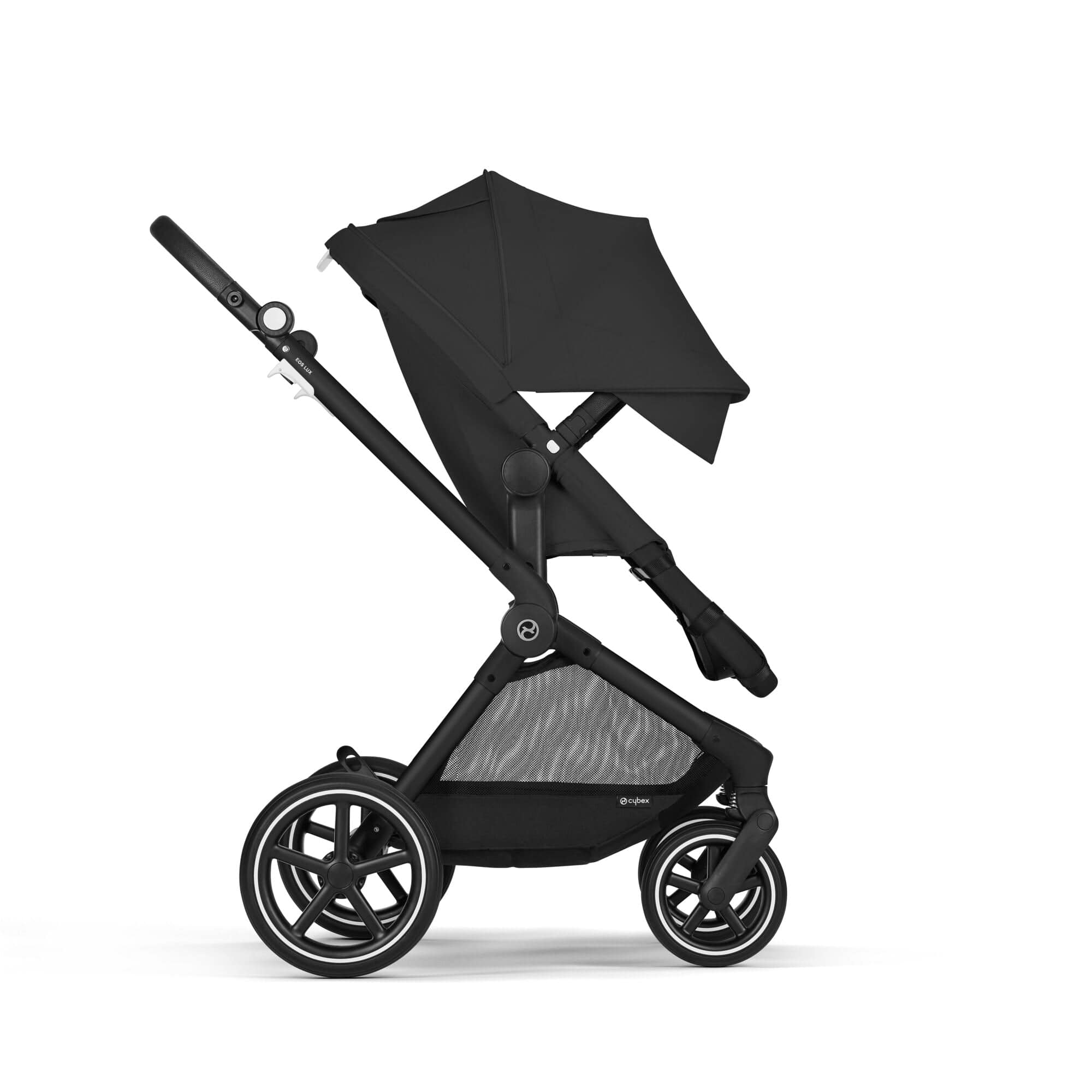 Cybex travel systems Cybex Eos Lux Comfort 9 Piece Bundle - Moon Black 14529-BLK-MOO-BLK