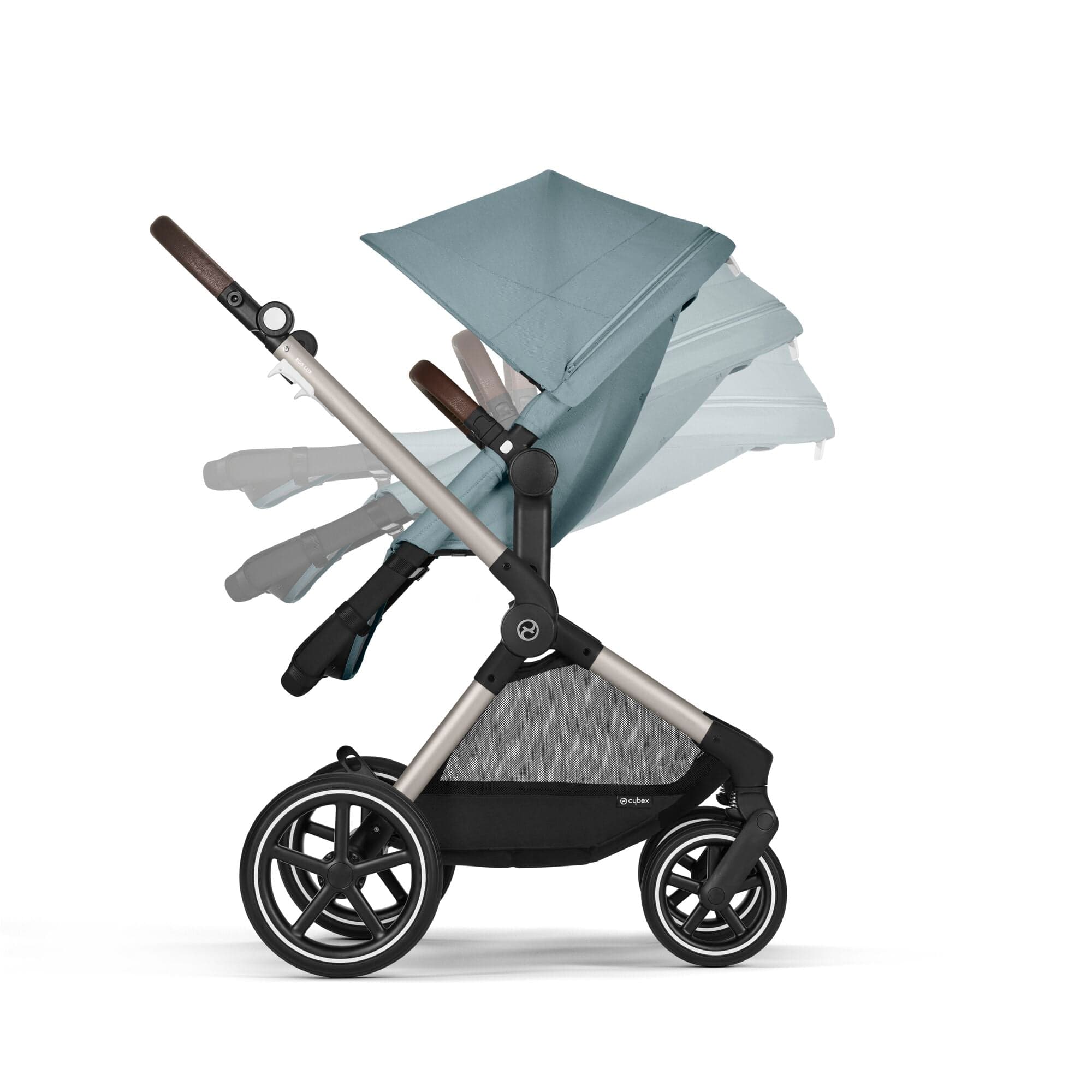 Cybex travel systems Cybex Eos Lux Luxury 9 Piece Bundle - Sky Blue 14536-TPE-SKY-BLU