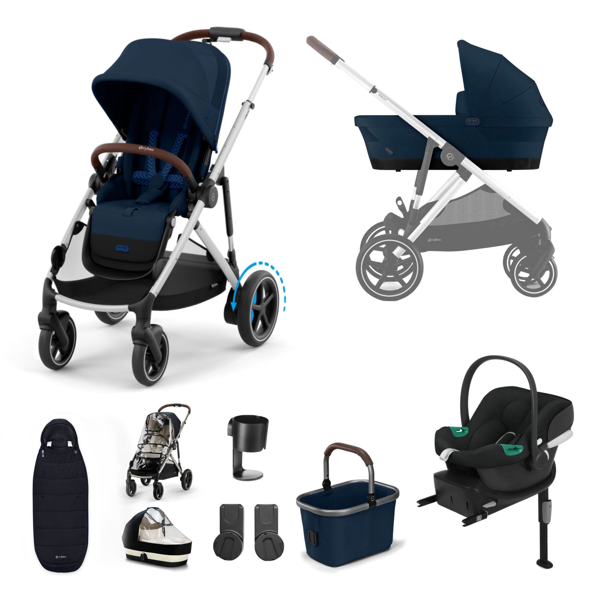 Cybex Travel Systems Cybex eGazelle S Comfort Kit - Ocean Blue 16345-OCE-BLU