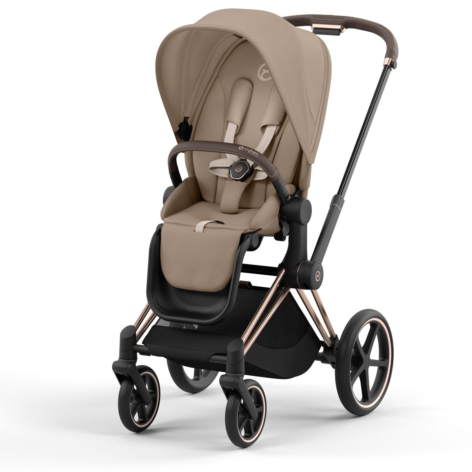 Cybex Travel Systems Cybex Priam Cloud T Travel System - Cozy Beige
