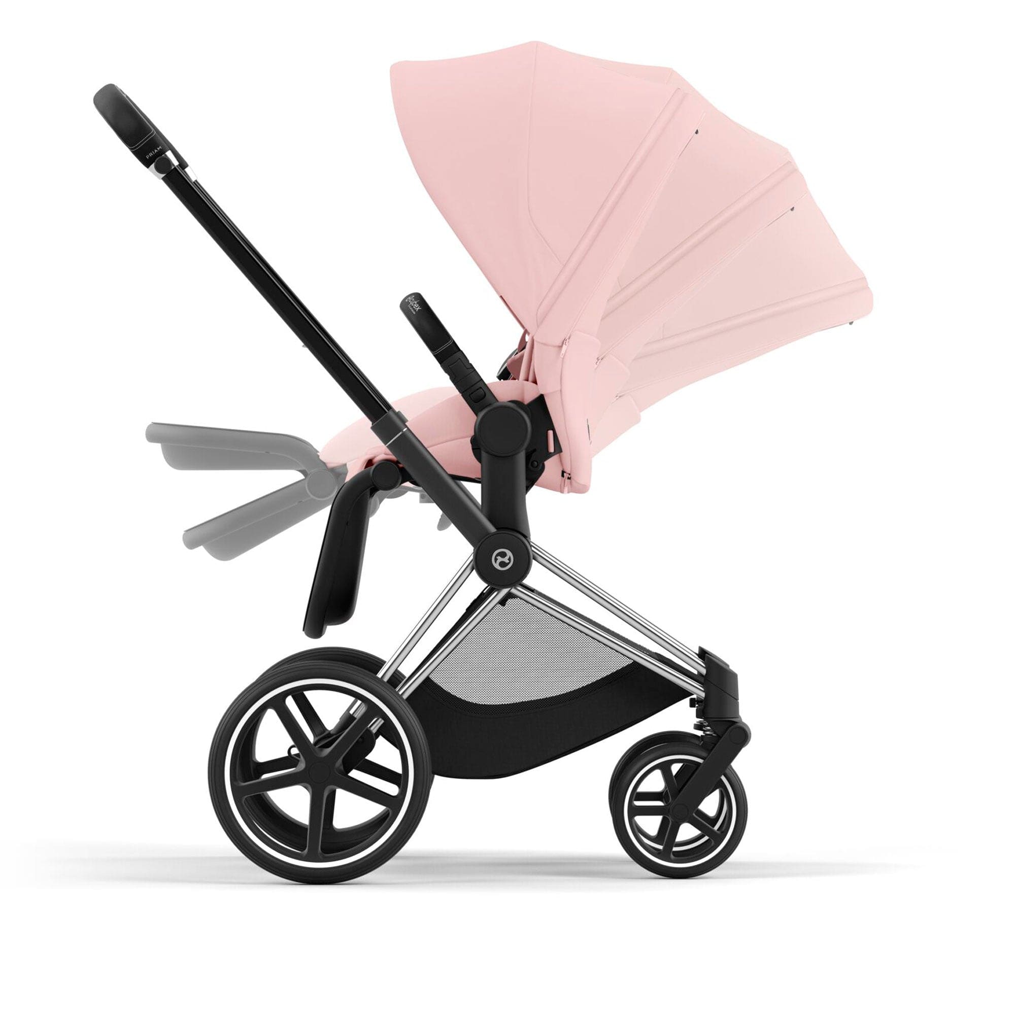 Cybex Travel Systems Cybex Priam Cloud T Travel System - Peach Pink