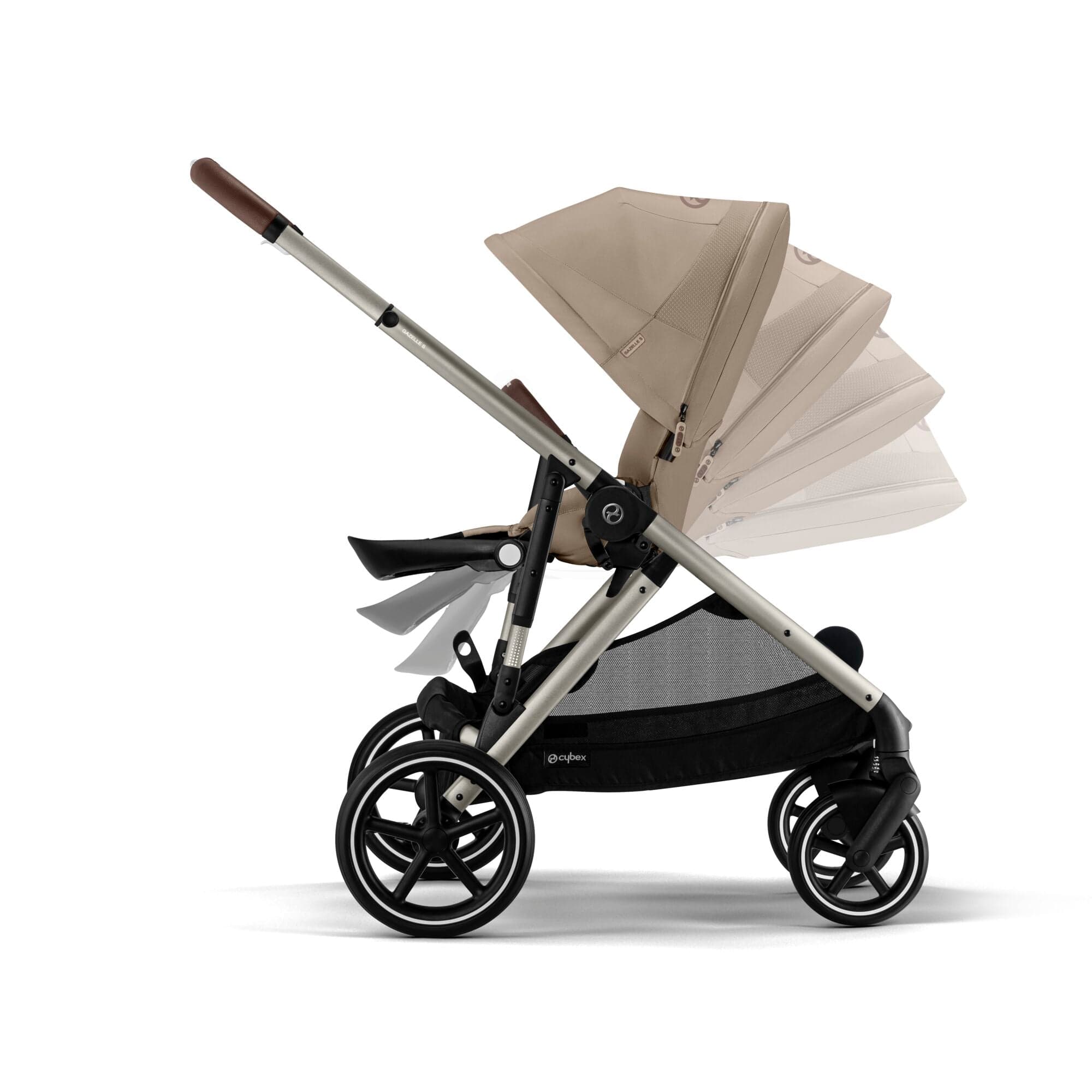 Cybex travel systems Cybex Gazelle S Comfort Bundle - Taupe/Almond Beige