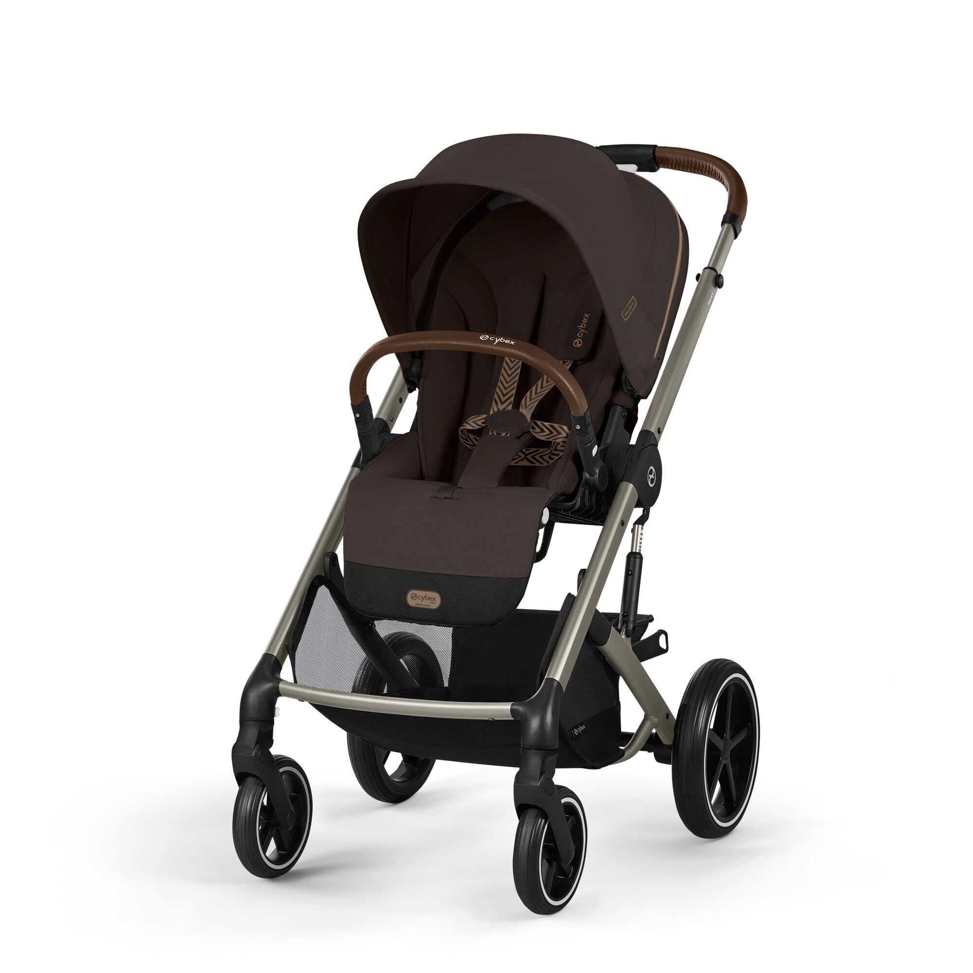 Cybex travel systems Cybex Balios S Lux Comfort Bundle - Taupe/Chocolate Brown