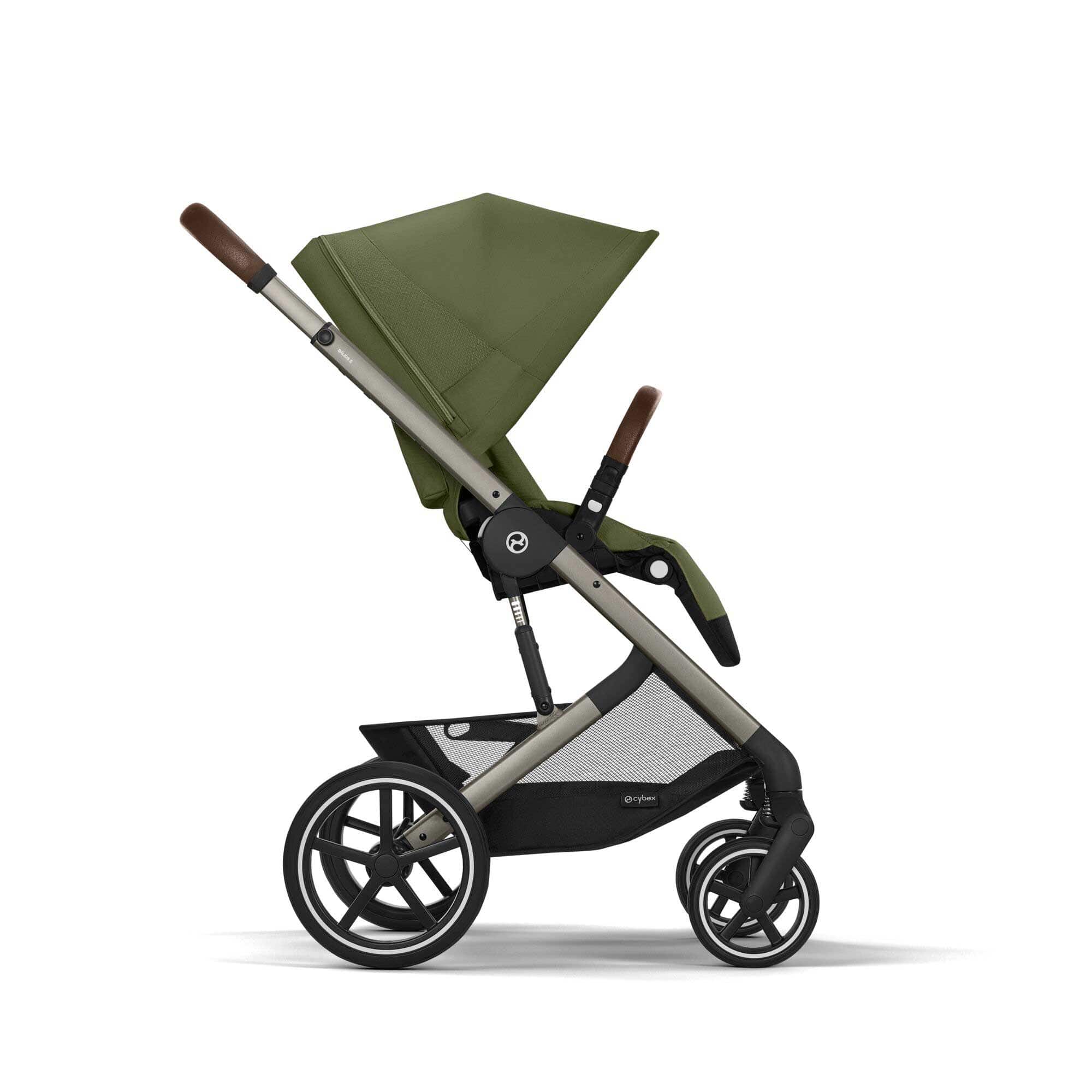 Cybex travel systems Cybex Balios S Lux Comfort Bundle - Taupe/Moss Green