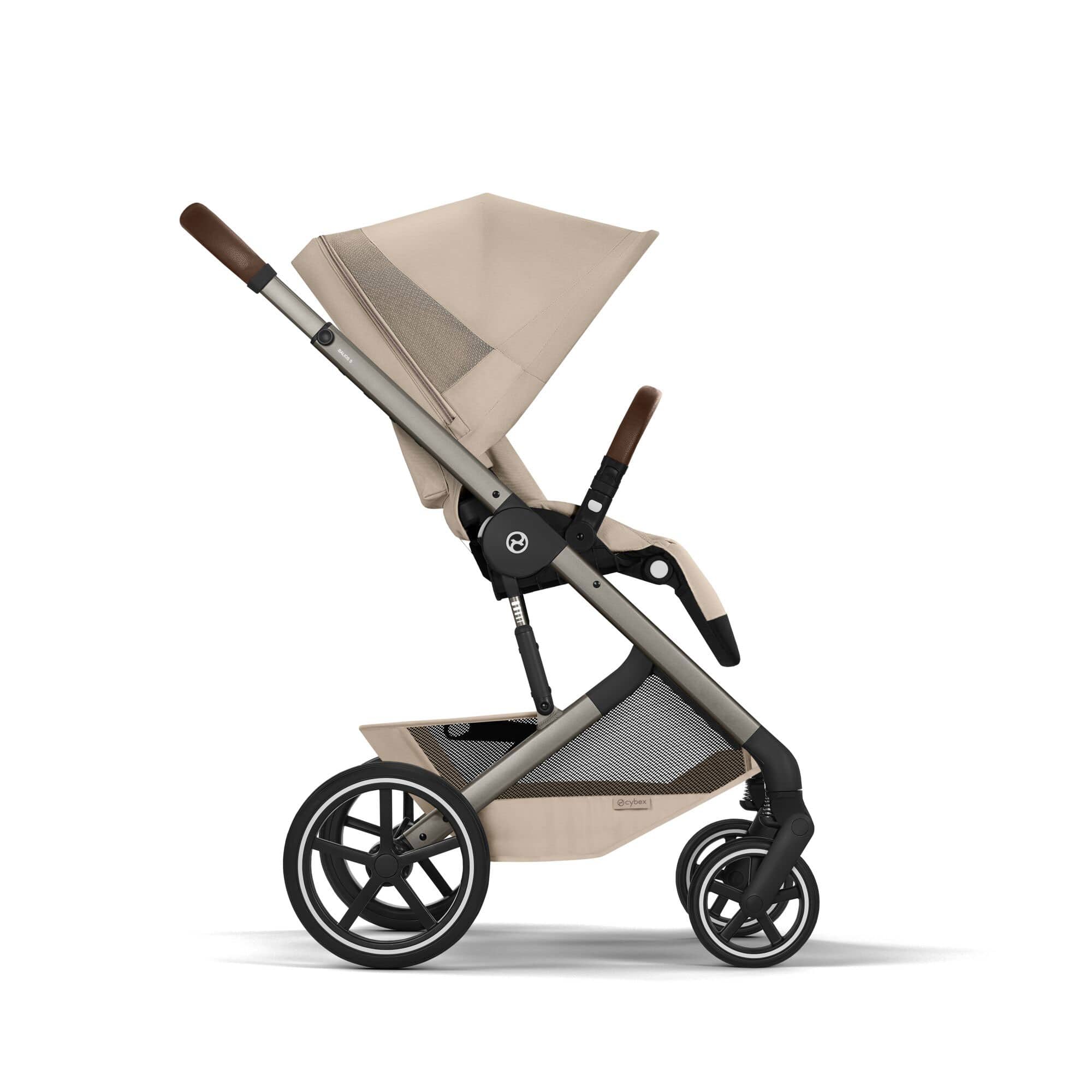 Cybex travel systems Cybex Balios S Lux Foldable Carrycot Ultimate Travel System - Almond Beige