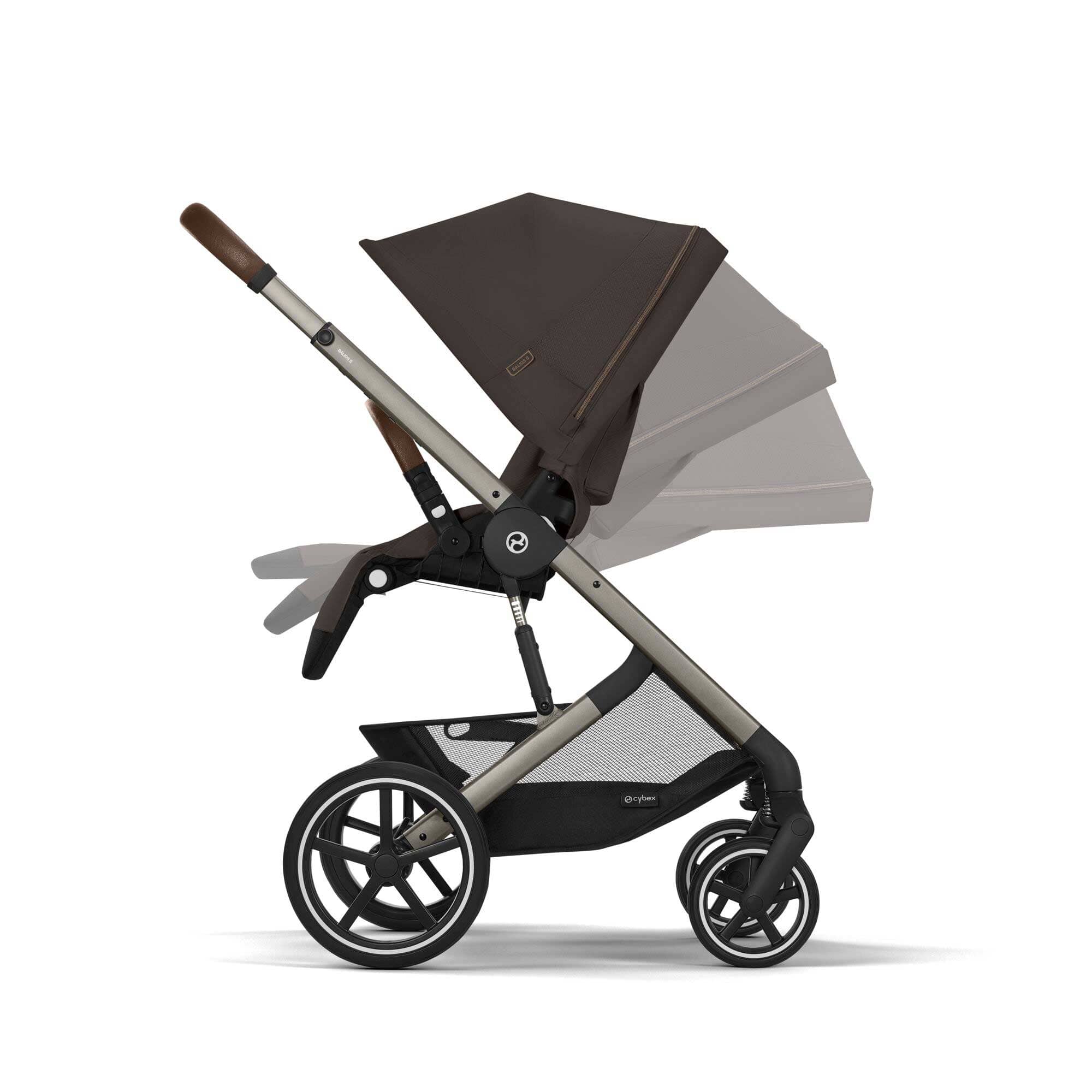 Cybex travel systems Cybex Balios S Lux Luxury Bundle - Taupe/Chocolate Brown