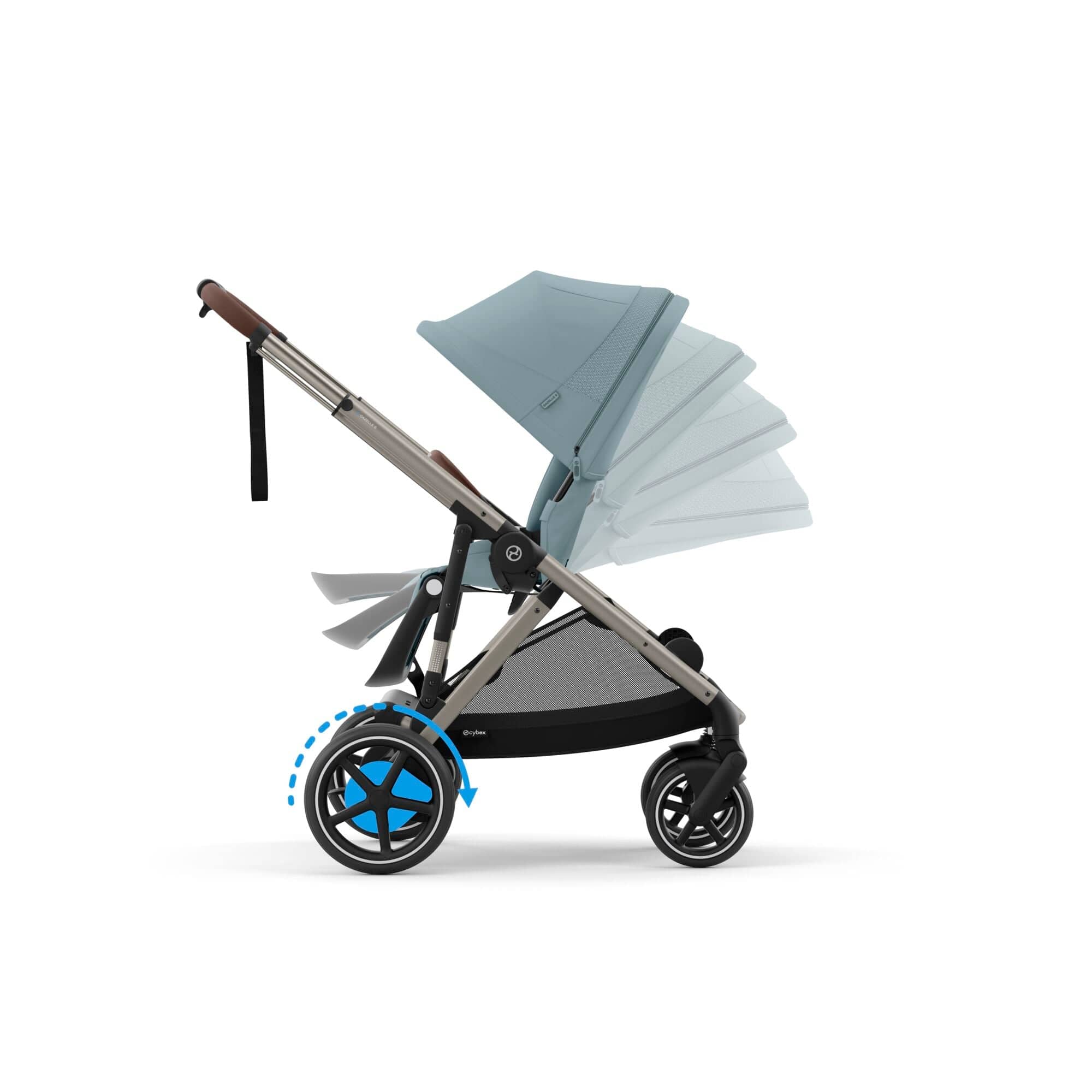 Cybex travel systems Cybex eGazelle S Luxury Kit - Stormy Blue