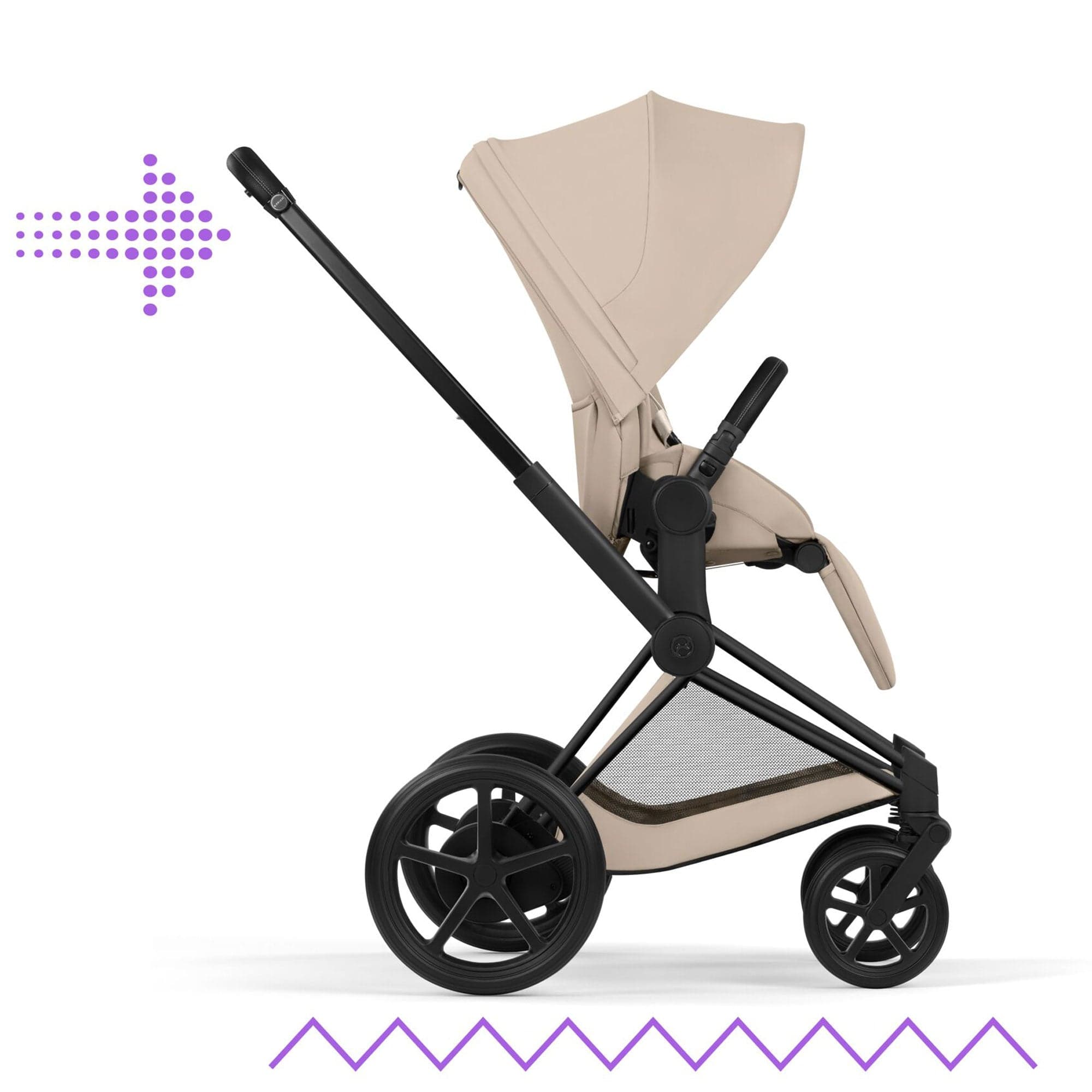 Cybex travel systems Cybex ePriam Ultimate Accessory Bundle - Comfort Collection - Cozy Beige