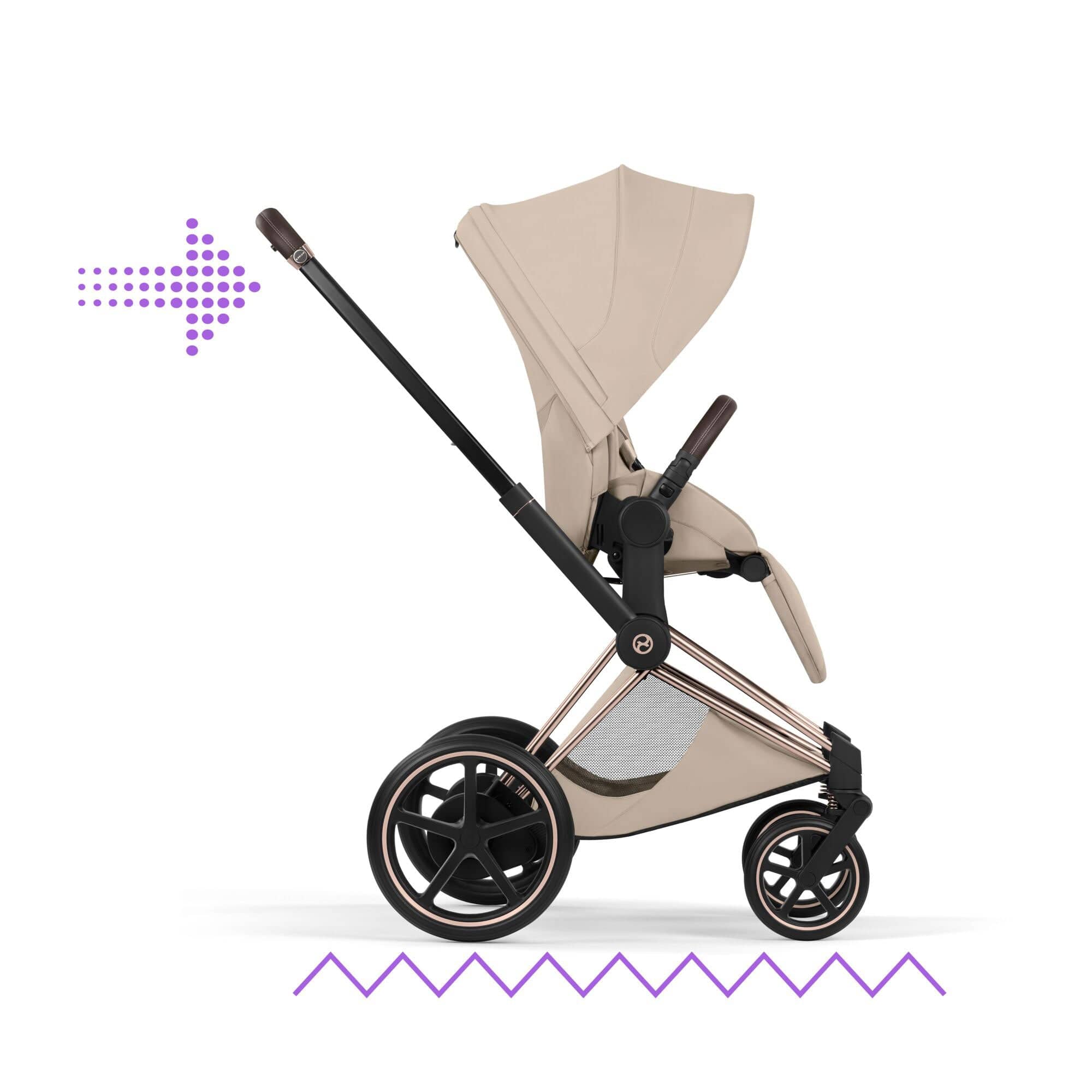Cybex travel systems Cybex ePriam Ultimate Accessory  Bundle - Style Collection - Cozy Beige