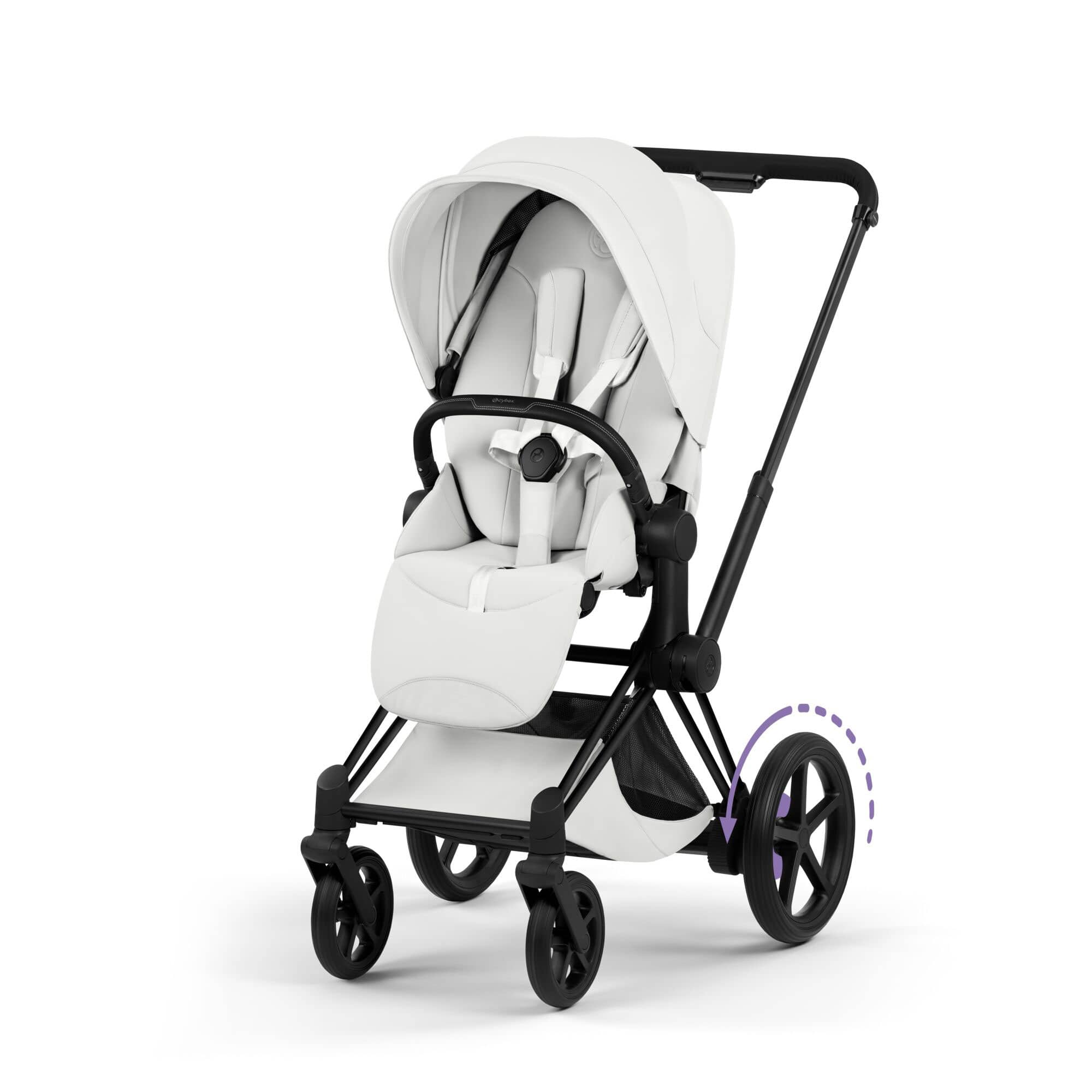 Cybex travel systems Cybex ePriam Ultimate Accessory  Bundle - Style Collection - Off White