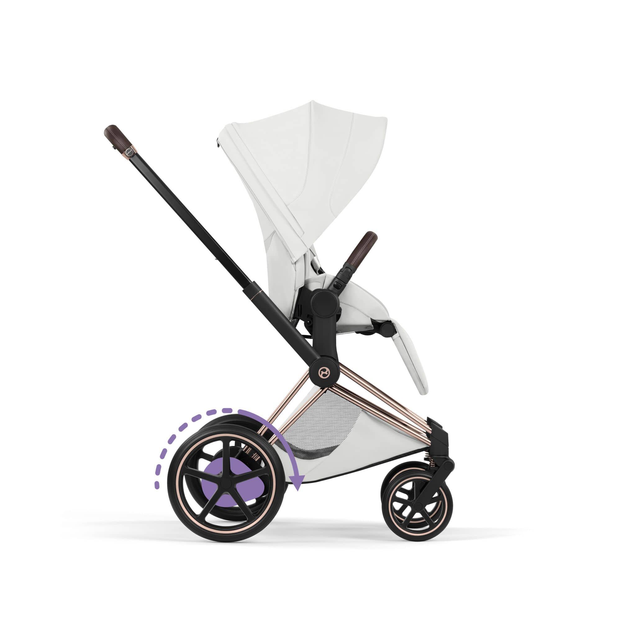 Cybex travel systems Cybex ePriam Ultimate Accessory  Bundle - Style Collection - Off White