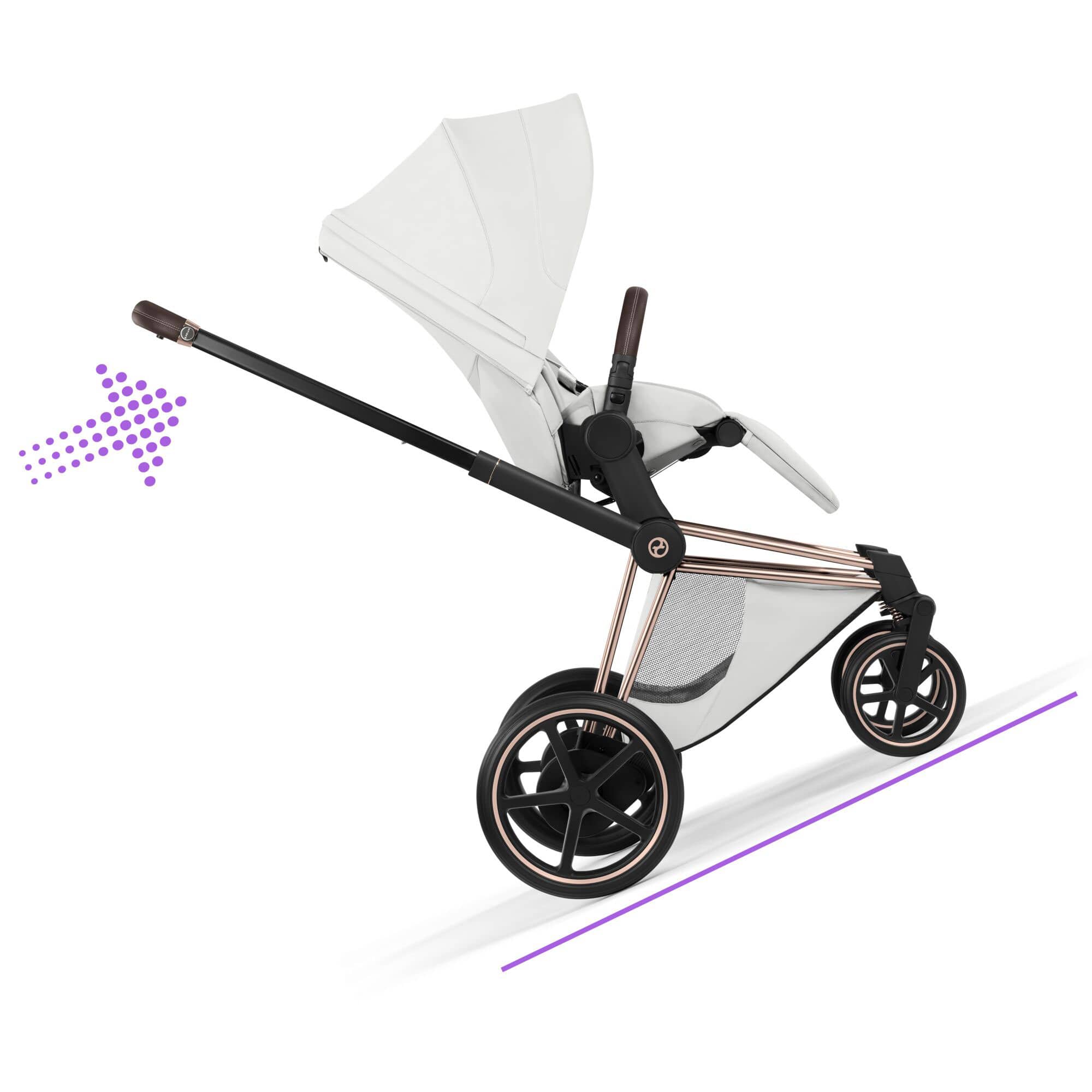Cybex travel systems Cybex ePriam Ultimate Accessory  Bundle - Style Collection - Off White