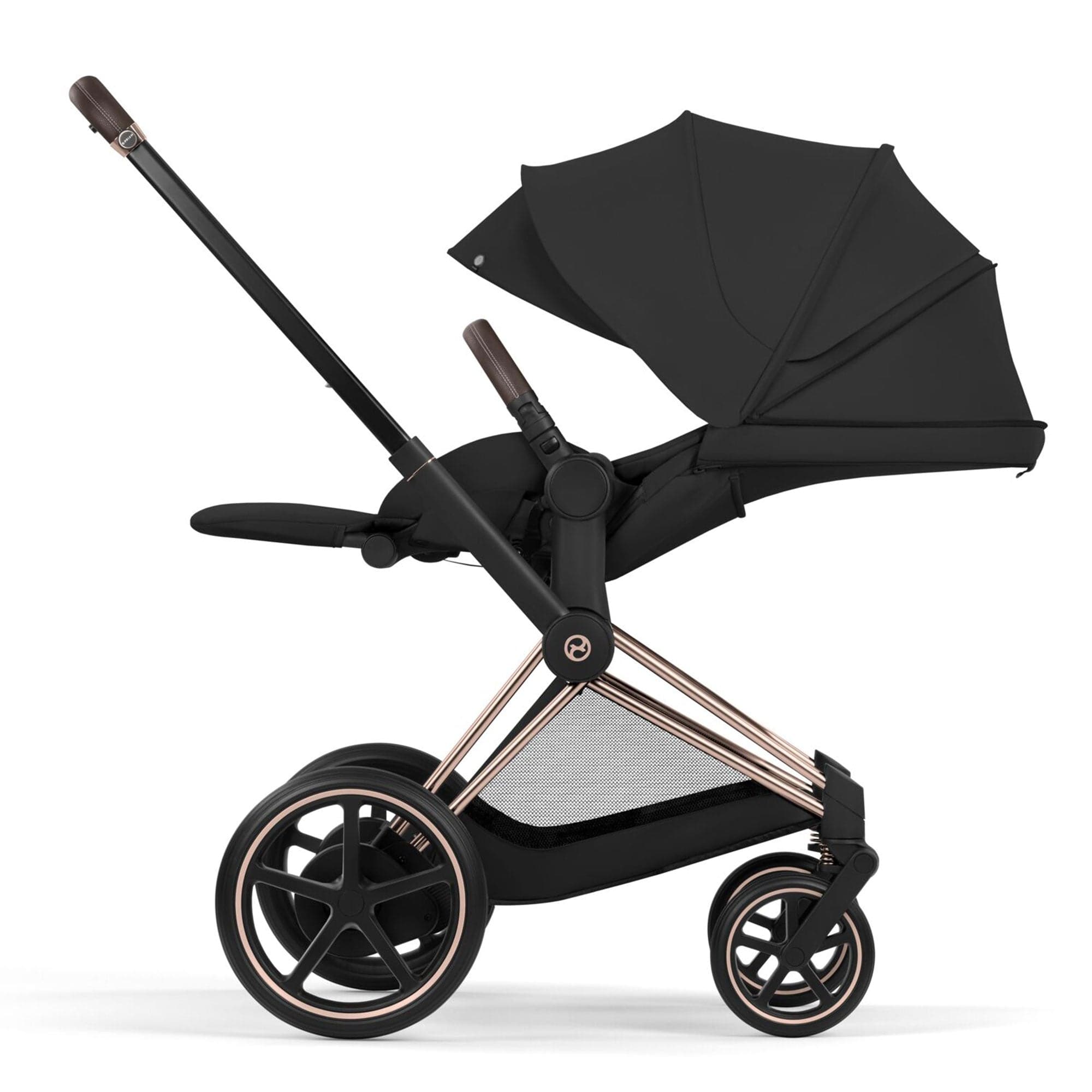 Cybex travel systems Cybex ePriam Ultimate Bundle - Comfort Collection - Sepia Black
