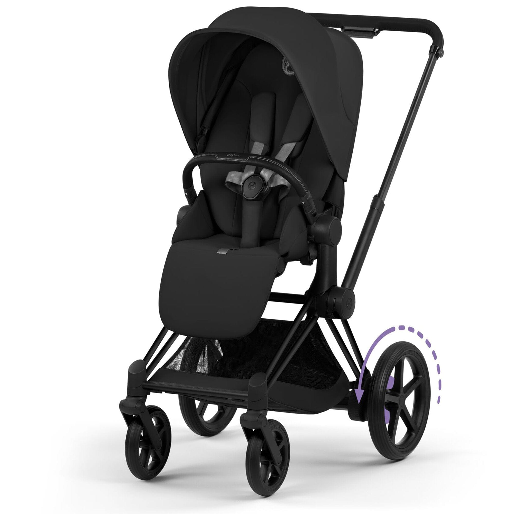 Cybex travel systems Cybex ePriam Ultimate Bundle - Comfort Collection - Sepia Black