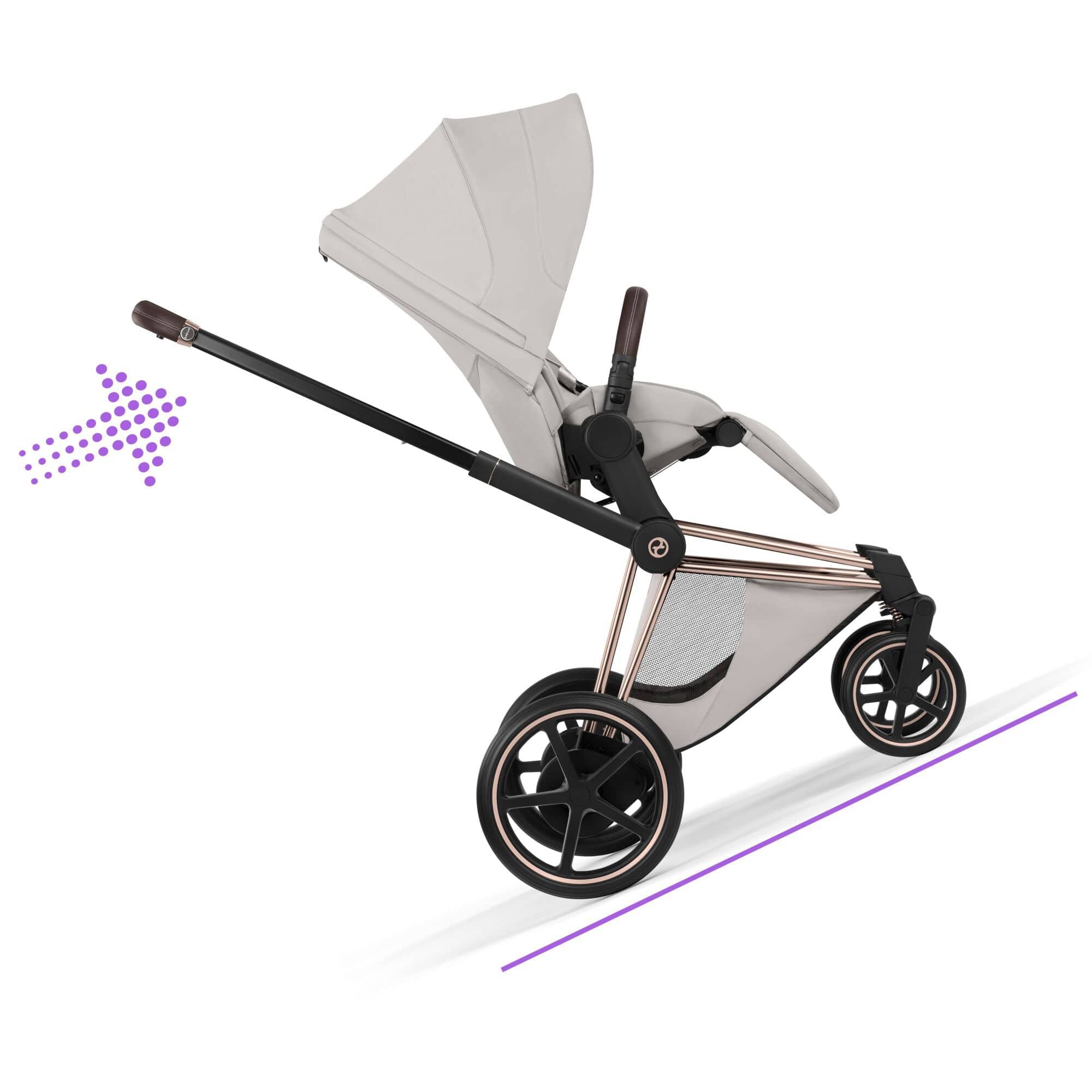 Cybex travel systems Cybex ePriam Ultimate  Bundle - Style Collection - City Grey