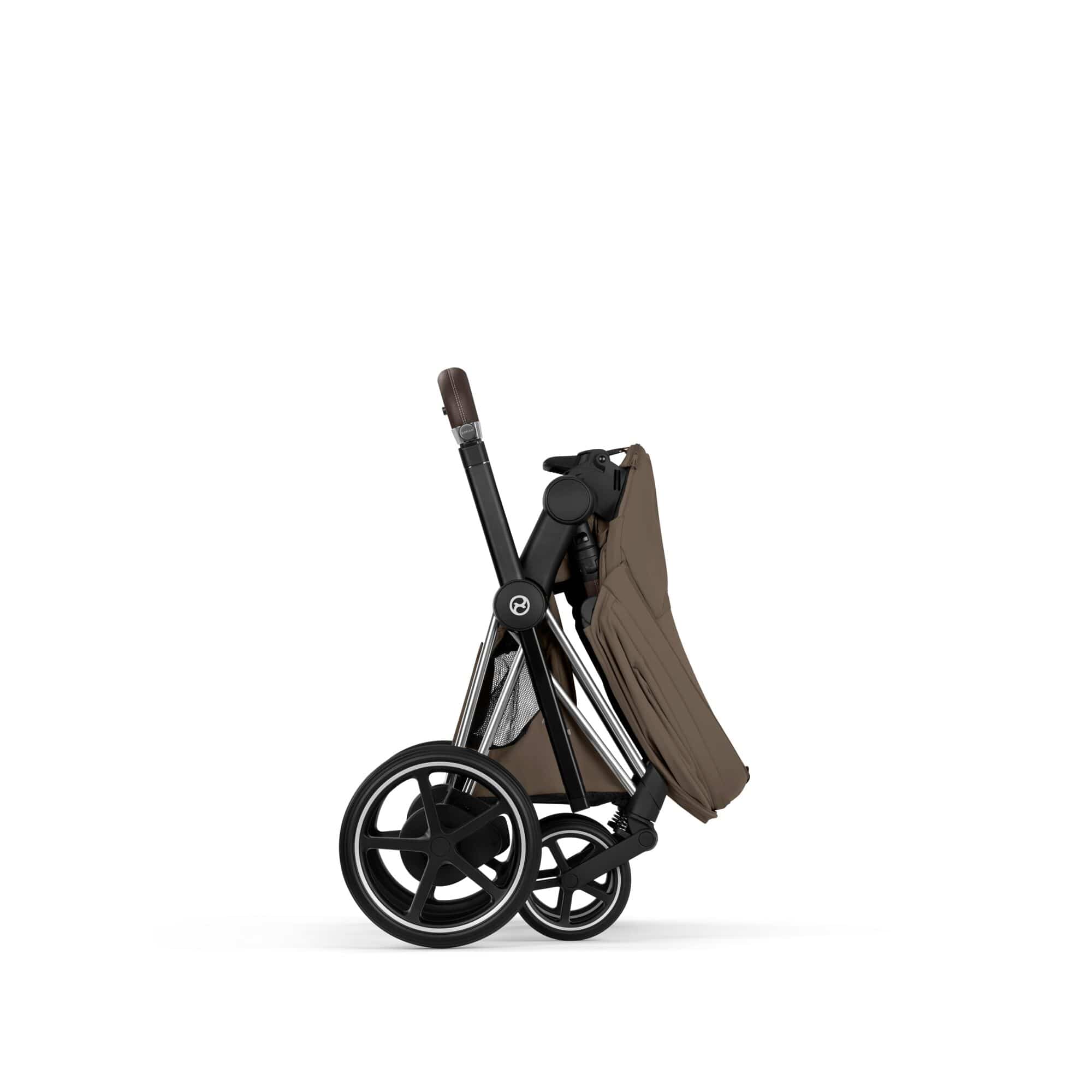 Cybex travel systems Cybex ePriam Ultimate Bundle - Style Collection - Coconut Brown