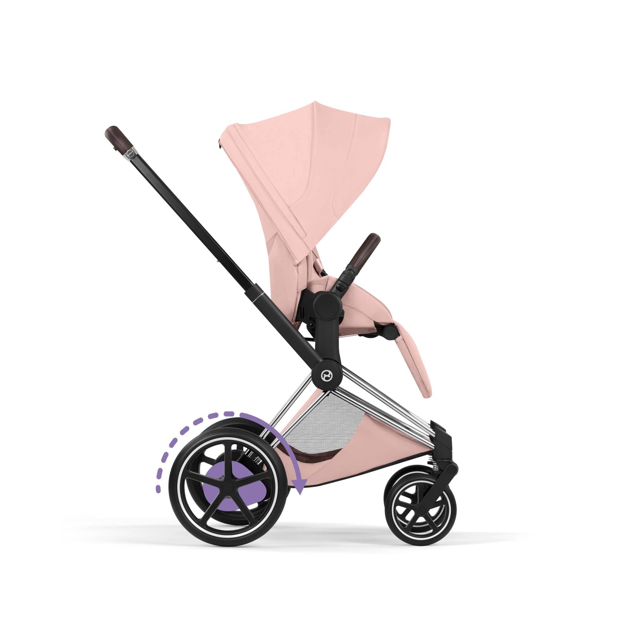 Cybex travel systems Cybex ePriam Ultimate  Bundle - Style Collection - Peach Pink