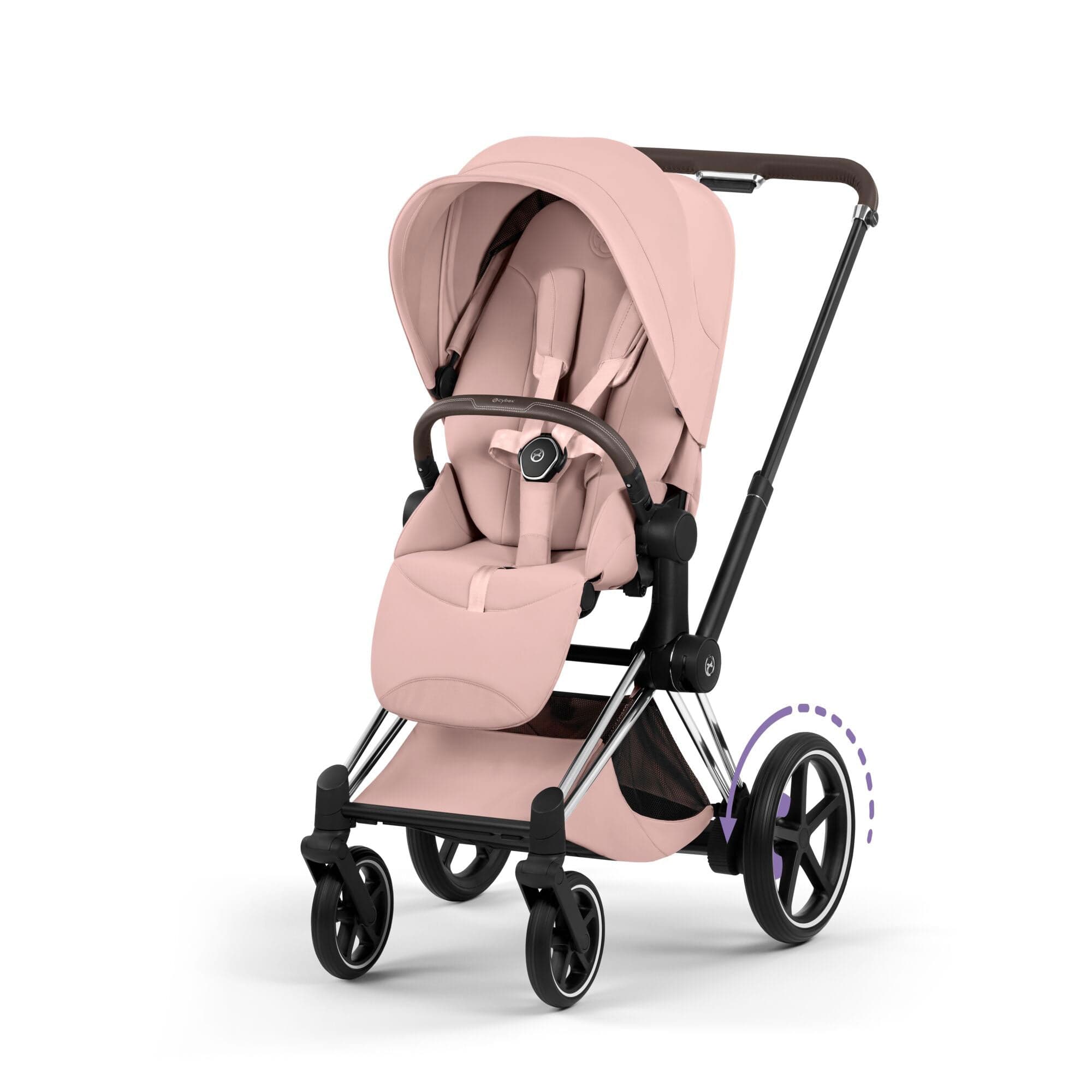 Cybex travel systems Cybex ePriam Ultimate  Bundle - Style Collection - Peach Pink