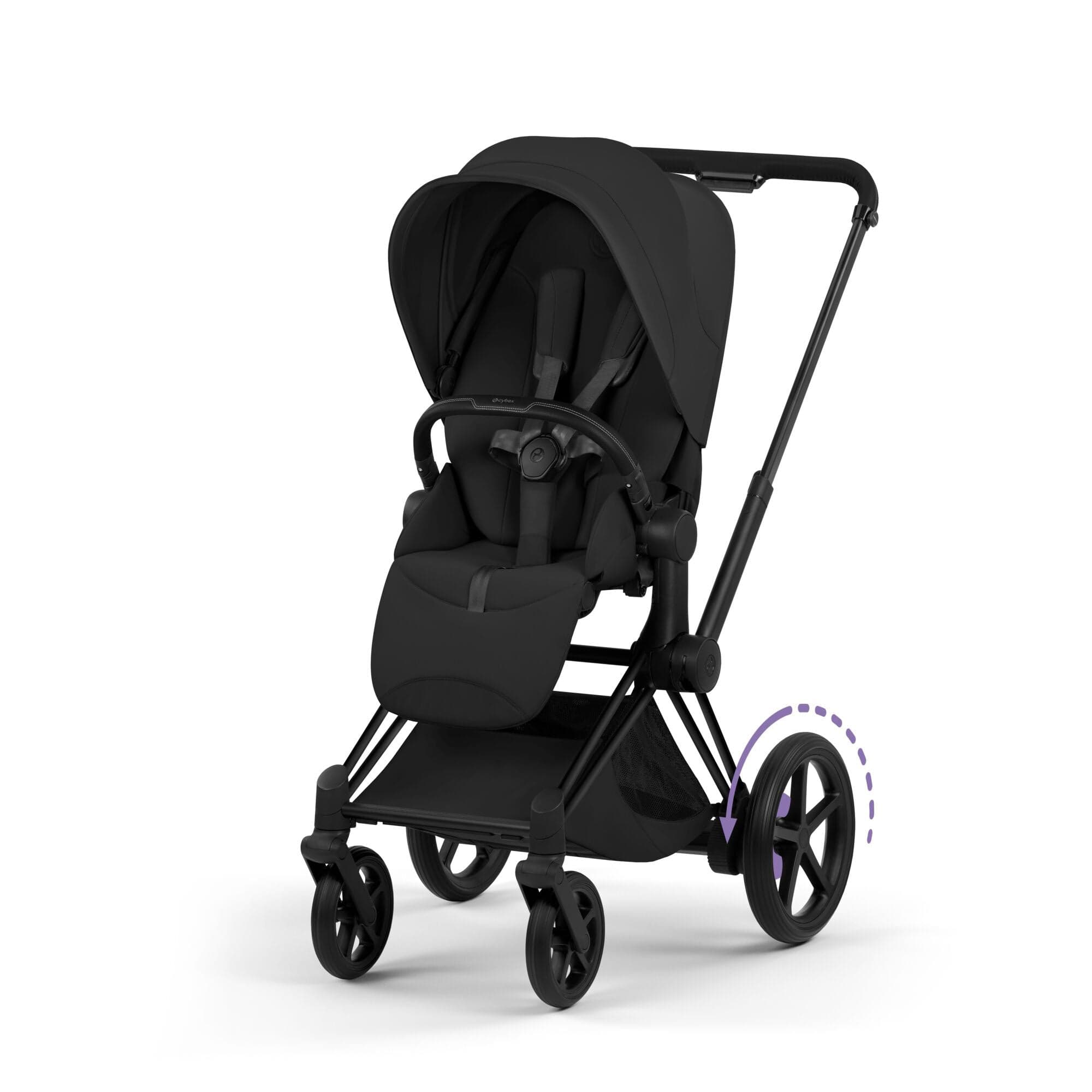 Cybex travel systems Cybex ePriam Ultimate  Bundle - Style Collection - Sepia Black