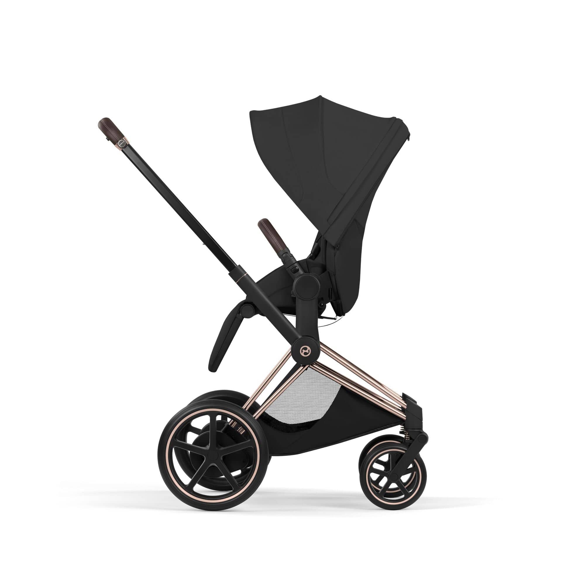 Cybex travel systems Cybex ePriam Ultimate  Bundle - Style Collection - Sepia Black