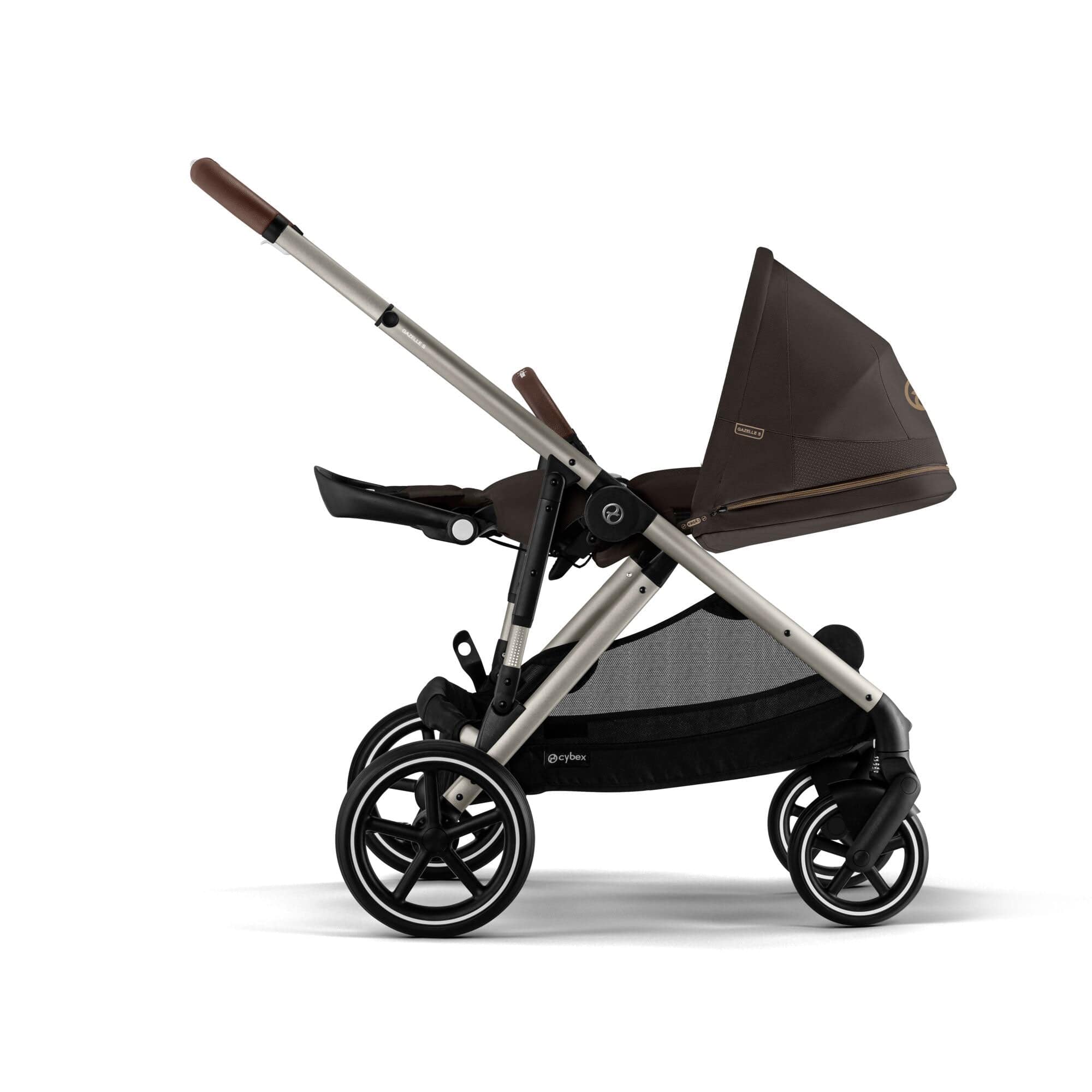 Cybex travel systems Cybex Gazelle S Comfort Bundle - Taupe/Chocolate Brown