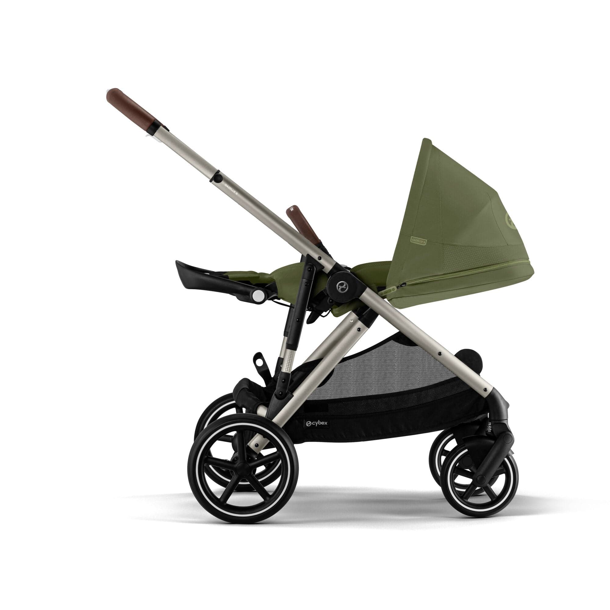 Cybex travel systems Cybex Gazelle S Comfort Bundle - Taupe/Moss Green