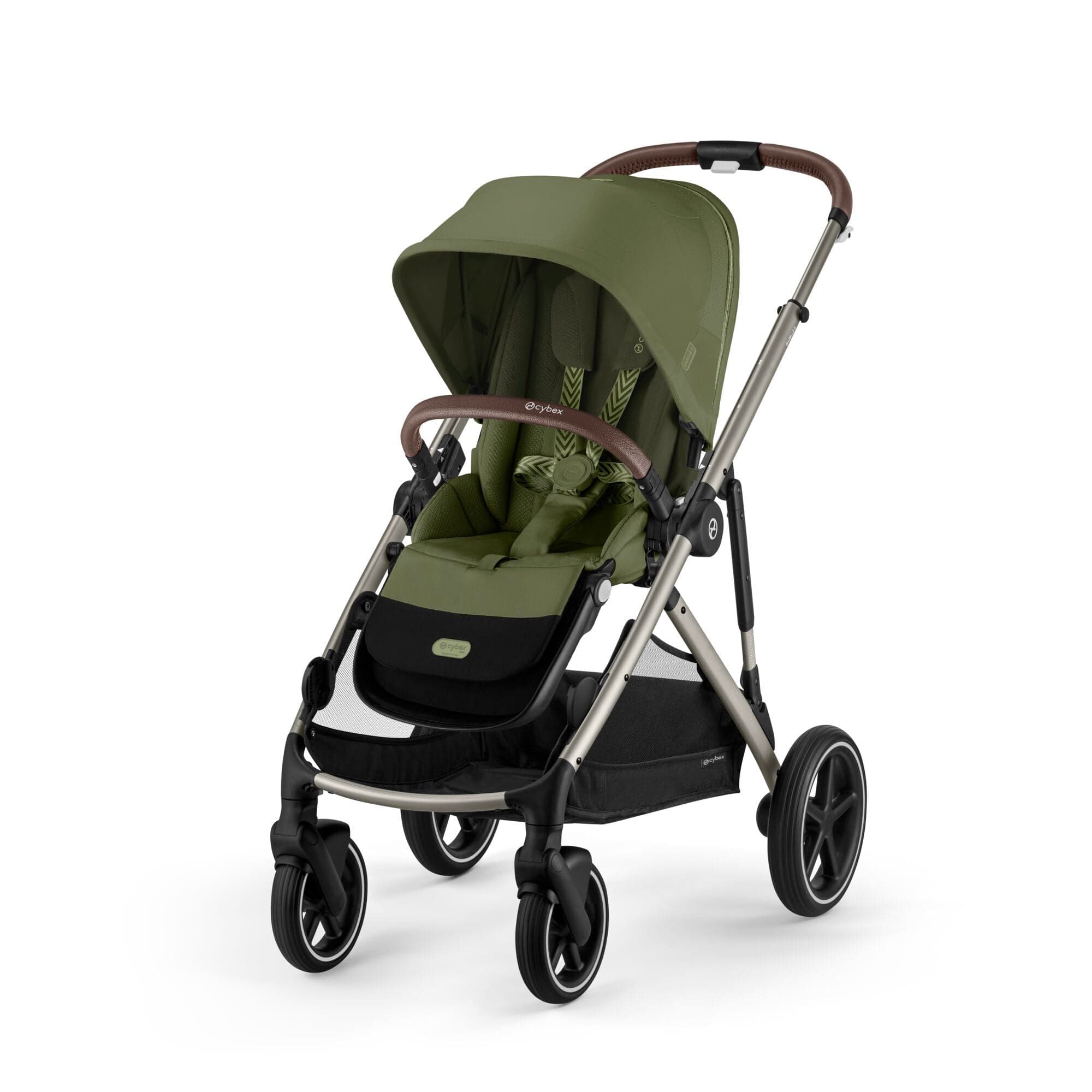 Cybex travel systems Cybex Gazelle S Comfort Bundle - Taupe/Moss Green
