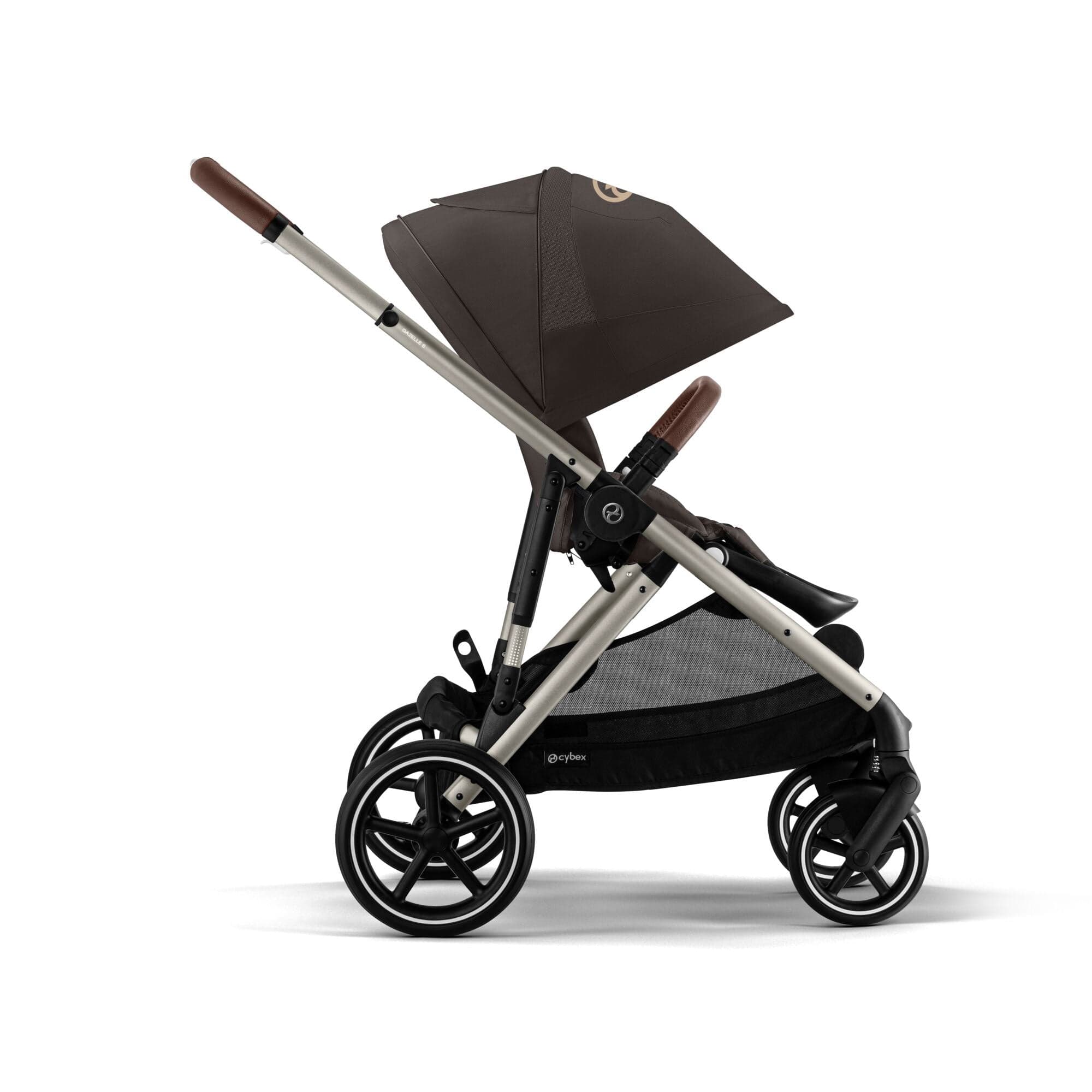 Cybex travel systems Cybex Gazelle S Luxury Bundle - Taupe/Chocolate Brown