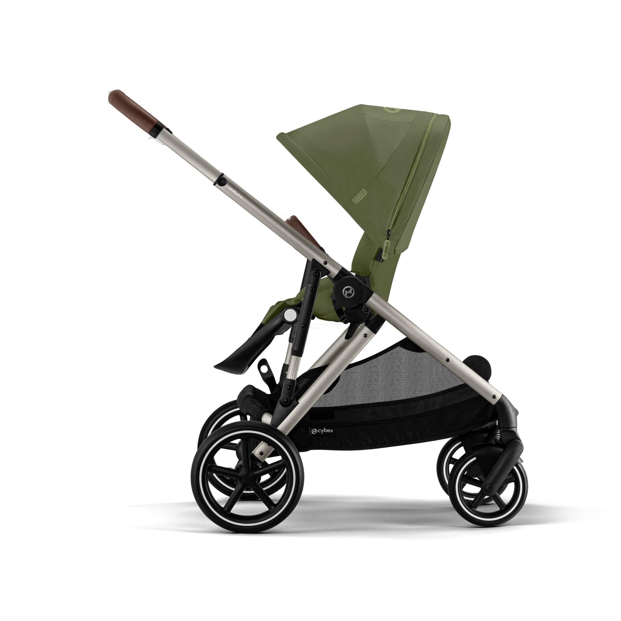 Cybex travel systems Cybex Gazelle S Luxury Bundle - Taupe/Moss Green