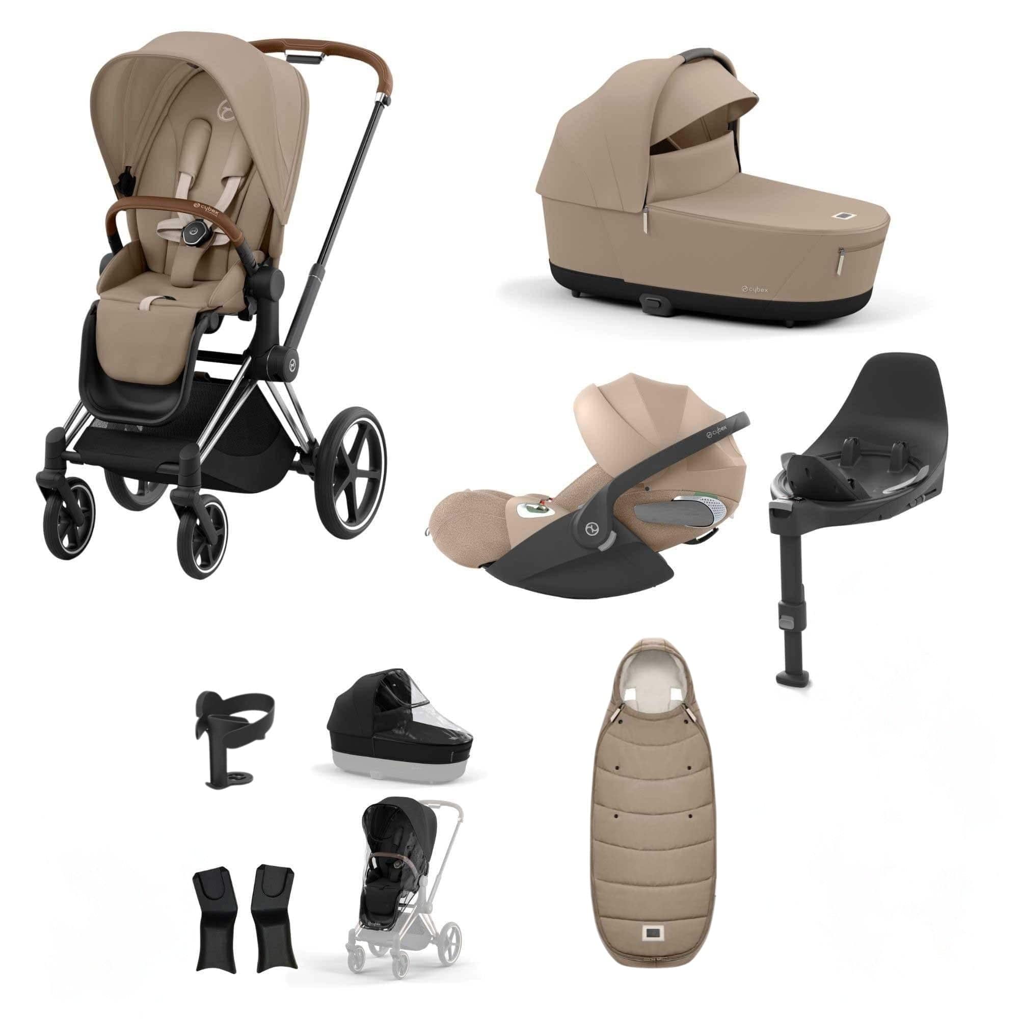 Cybex travel systems Cybex Priam Essential Travel Bundle - Cozy Beige 19742-CHB-CLT-PLUS-CZY-BEI-a