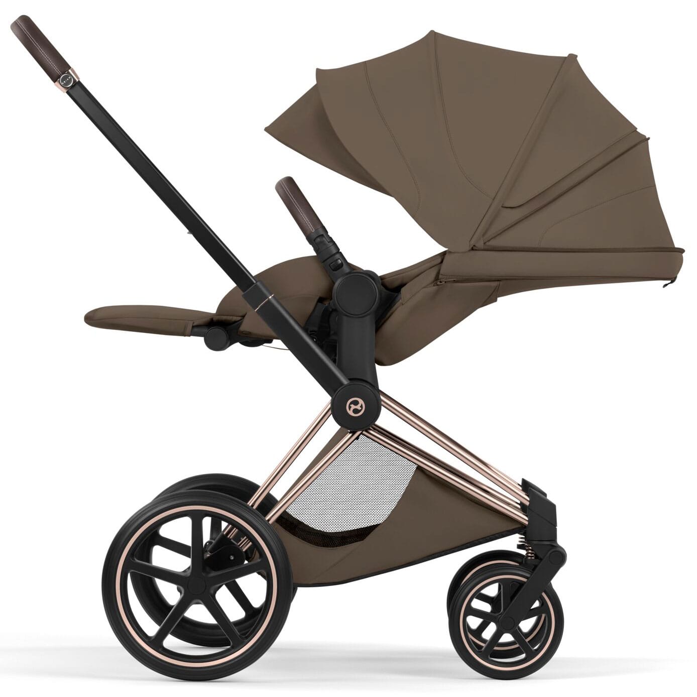 Cybex Travel Systems Cybex Priam Ultimate Bundle - Style Collection - Coconut Brown