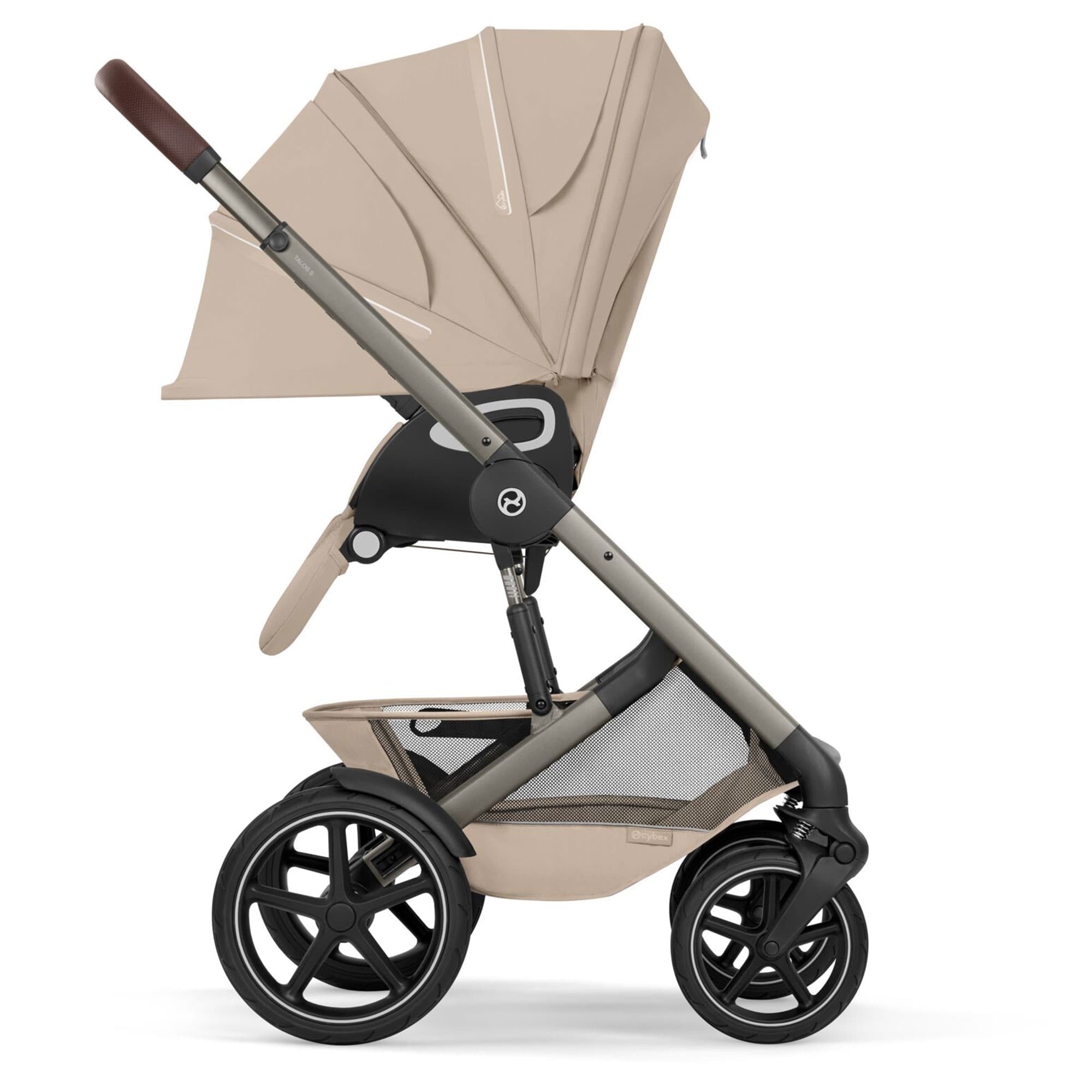 Cybex travel systems Cybex Talos Foldable Carrycot Travel System Bundle - Almond Beige