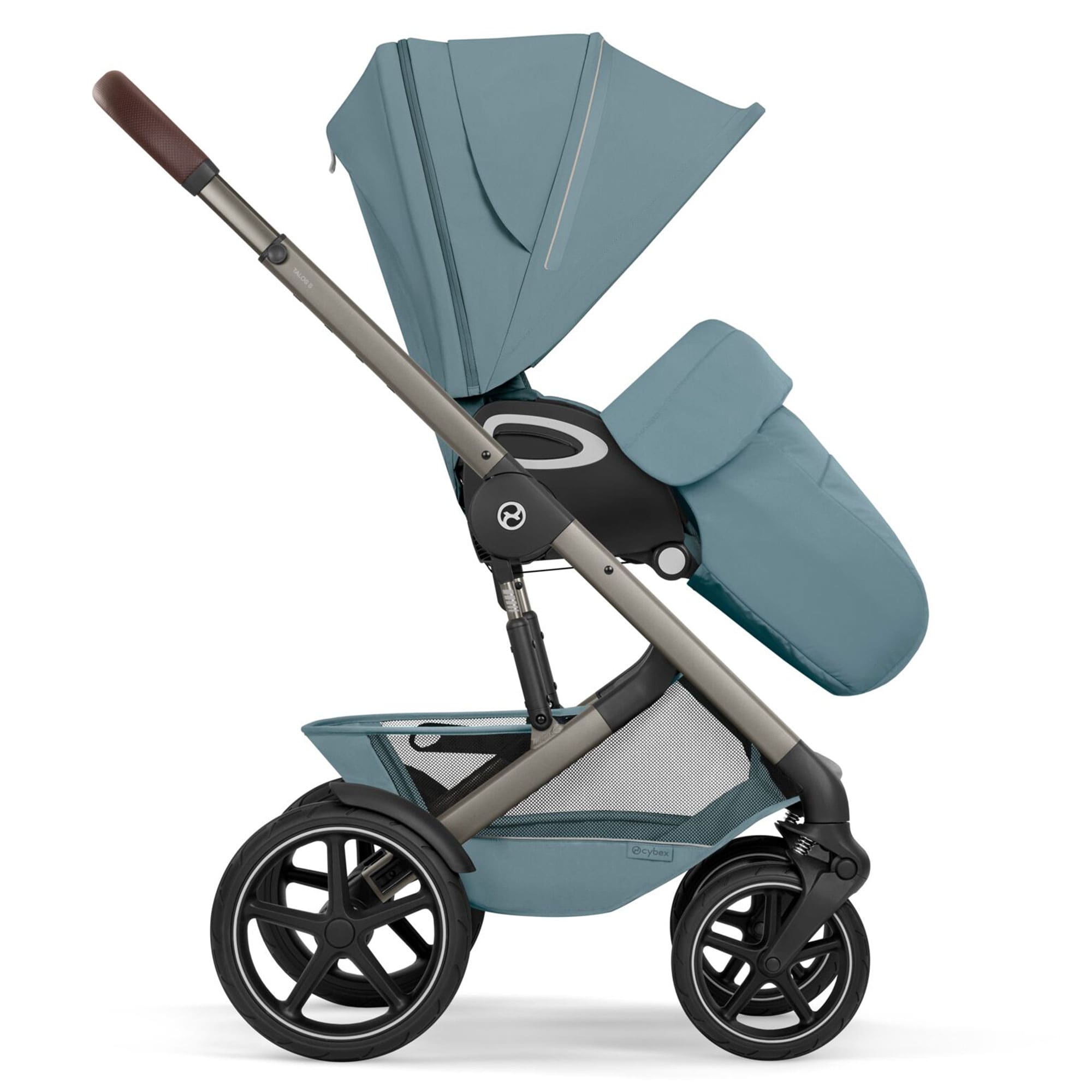 Cybex travel systems Cybex Talos Foldable Carrycot Travel System Bundle - Stormy Blue