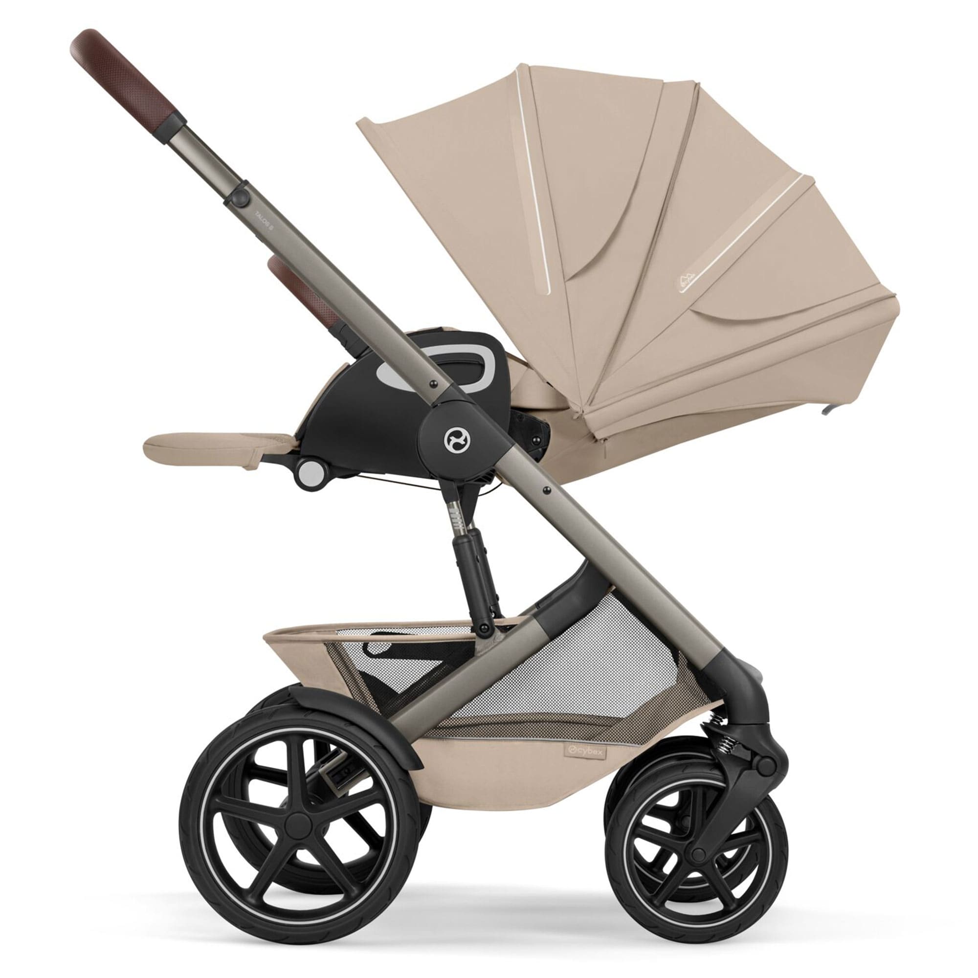 Cybex travel systems Cybex Talos Foldable Cot Ultimate Travel System Bundle - Almond Beige