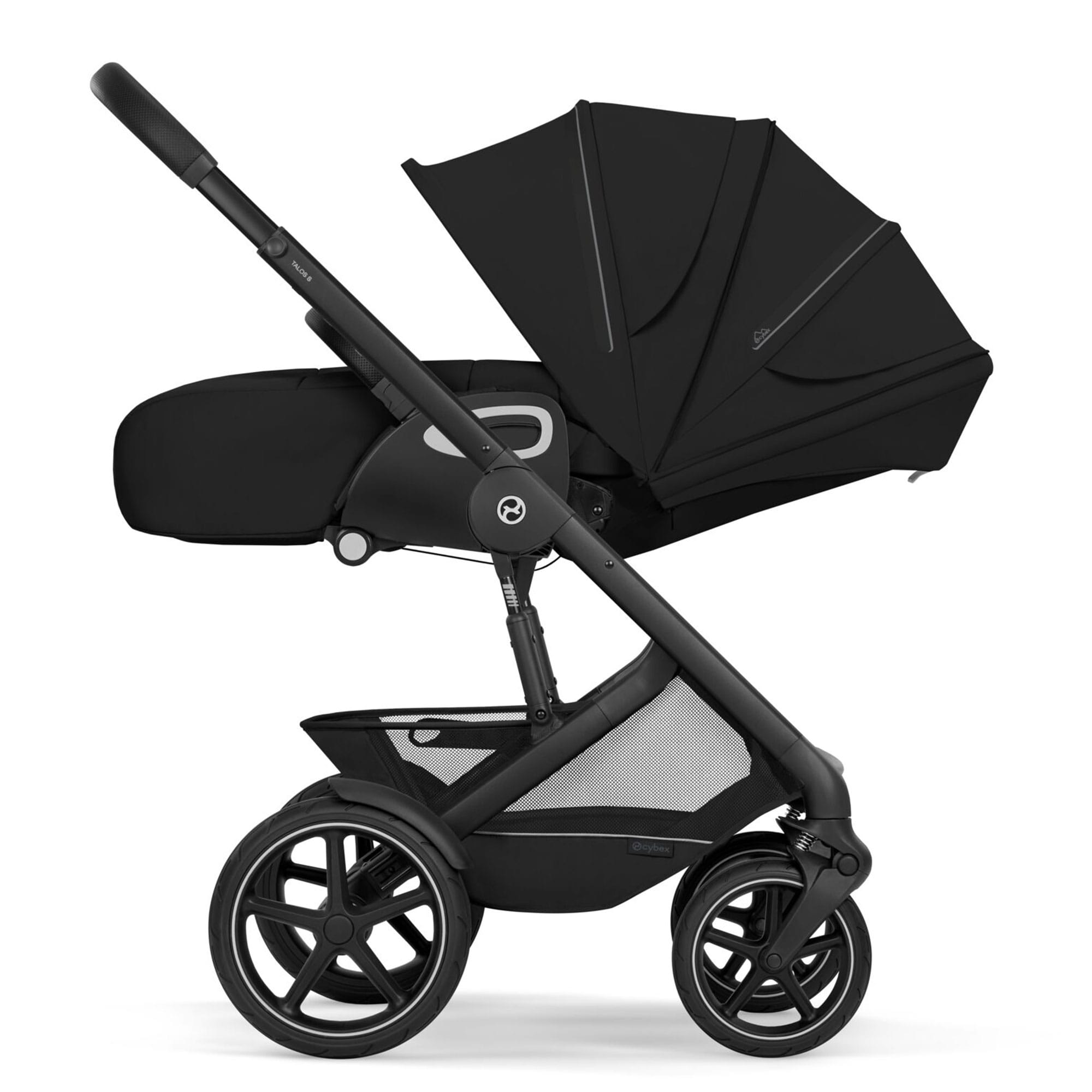 Cybex travel systems Cybex Talos Foldable Cot Ultimate Travel System Bundle - Moon Black