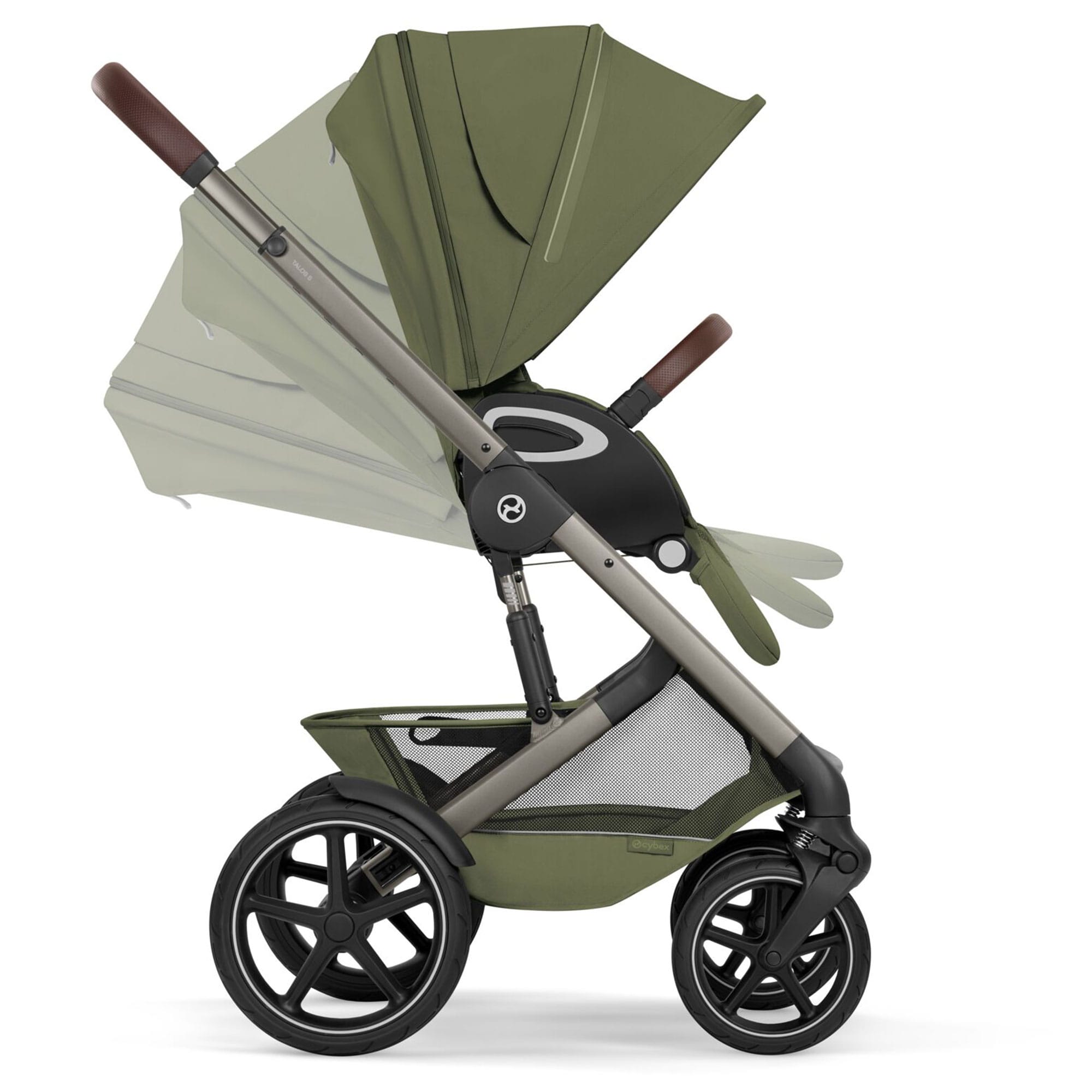 Cybex travel systems Cybex Talos Foldable Cot Ultimate Travel System Bundle - Moss Green