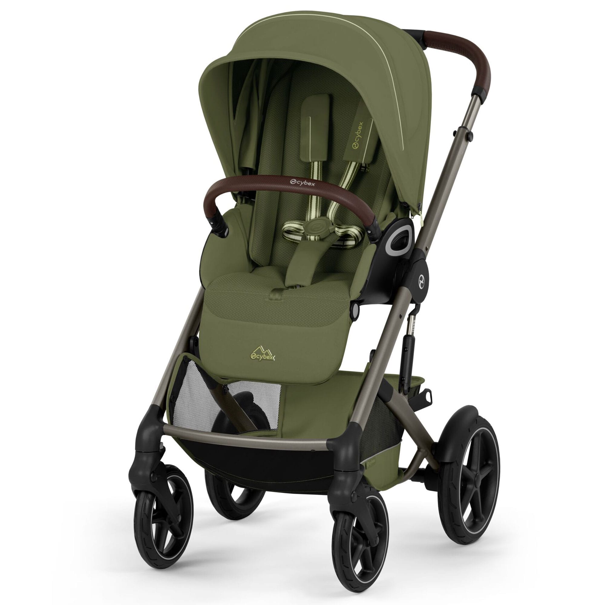 Cybex travel systems Cybex Talos Foldable Cot Ultimate Travel System Bundle - Moss Green