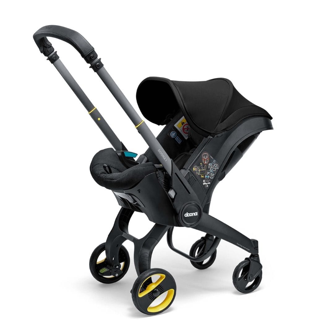 Doona baby car seats Doona i Infant Car Seat Stroller & i Isofix Base Nitro Black 14566-NIT-BLK