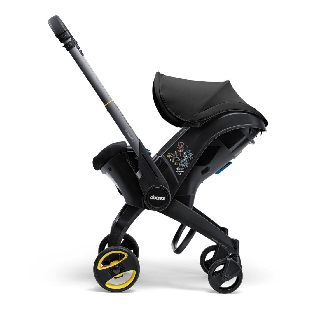 Doona baby car seats Doona i Infant Car Seat Stroller & i Isofix Base Nitro Black 14566-NIT-BLK