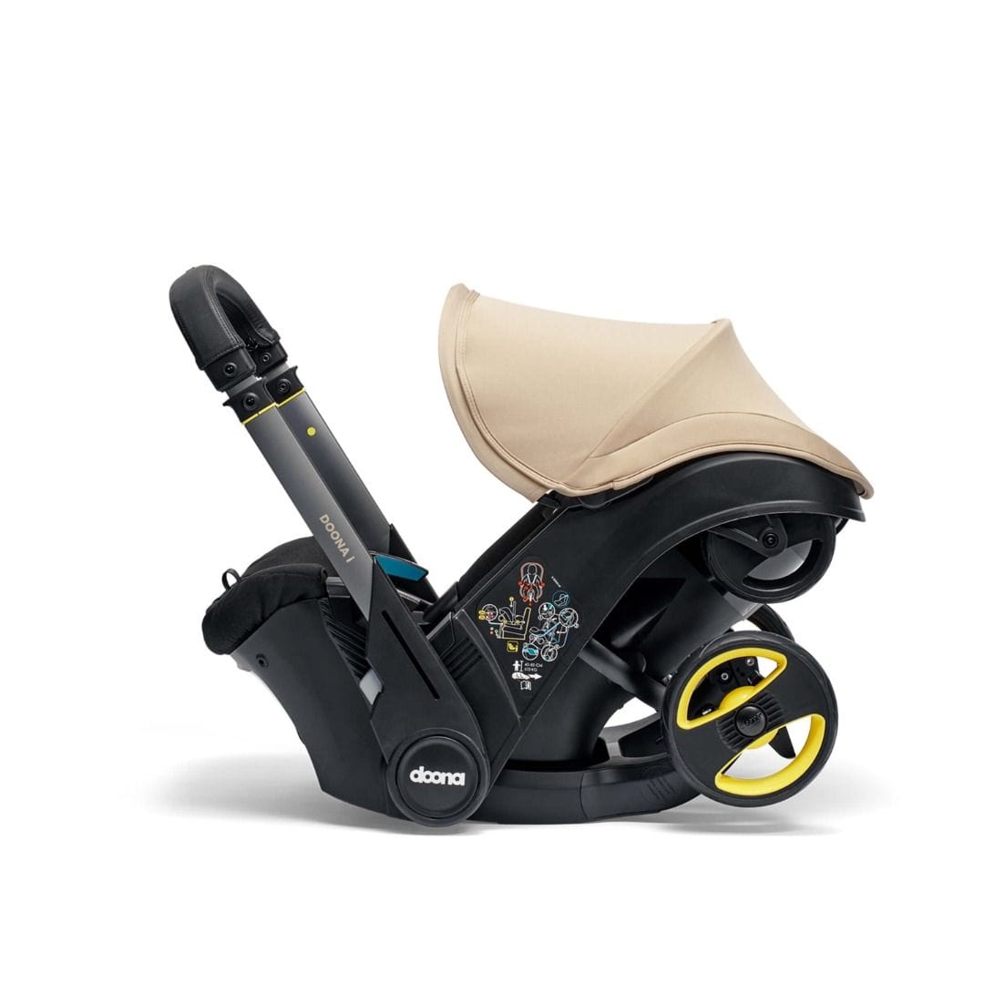 doona car seat stroller isofix Doona i Infant Car Seat Stroller & i Isofix Base Sahara Sand