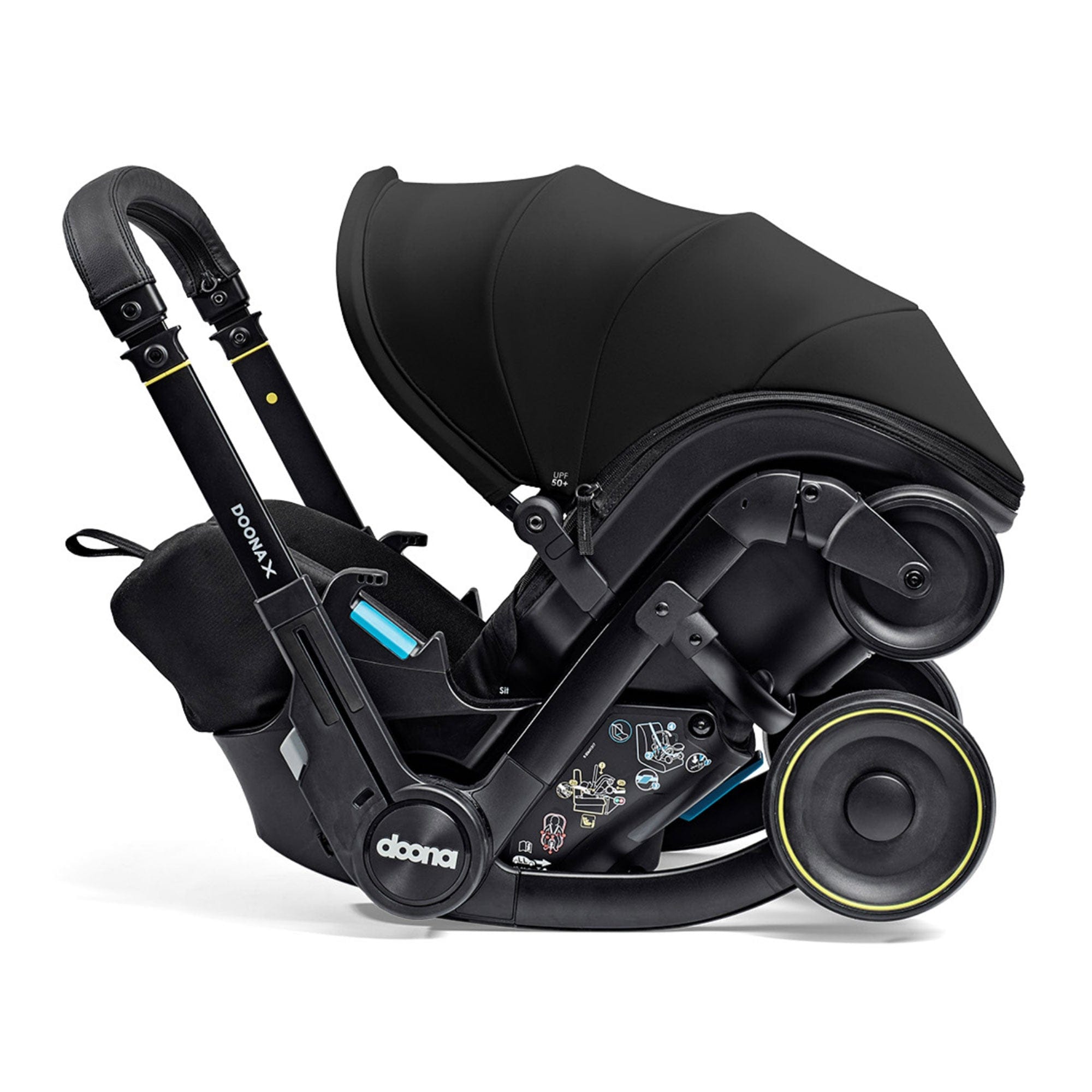Doona baby car seats Doona X Infant Car Seat Stroller and X Isofix Base (Nitro Black) 14569-NIT-BLK